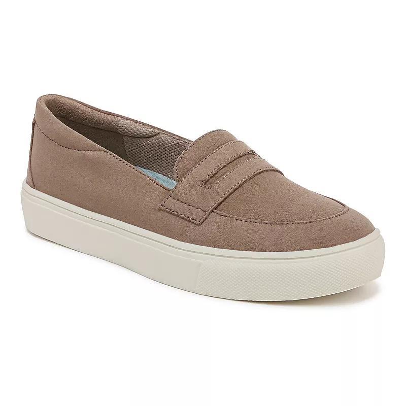 Dr. Scholl's Nova Women's Moc Loafer, Size: 9.5, Oyster Fabric Product Image