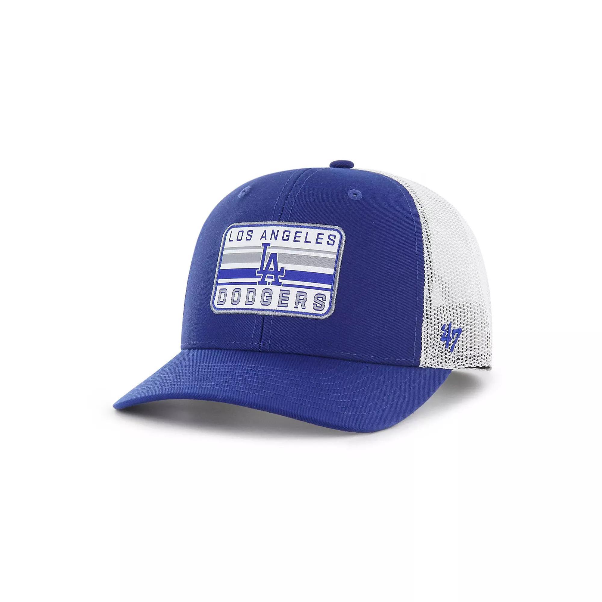 Mens 47 Royal Los Angeles Dodgers Drifter Trucker Adjustable Hat Product Image