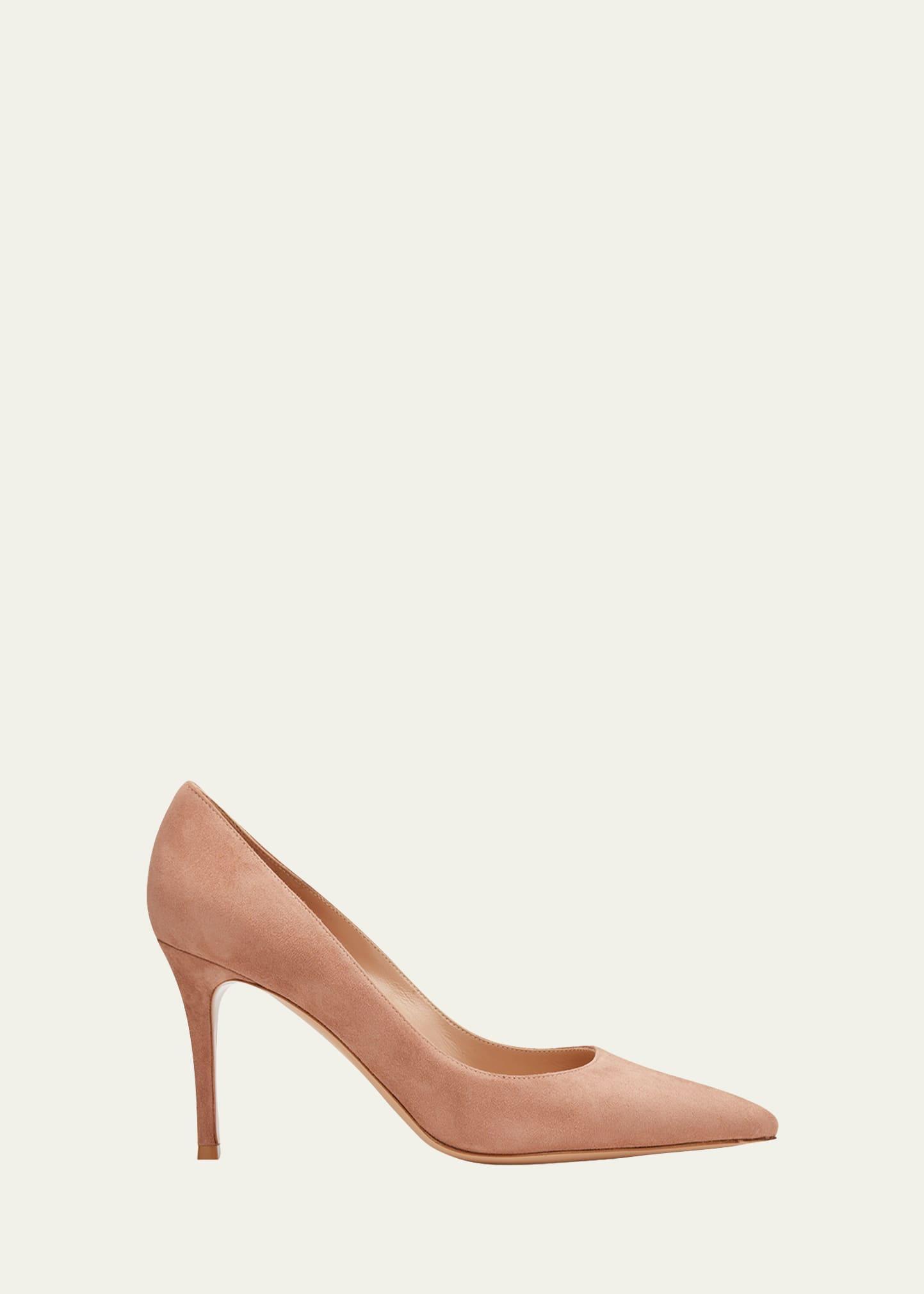 Womens Gianvito Suede Pumps Product Image