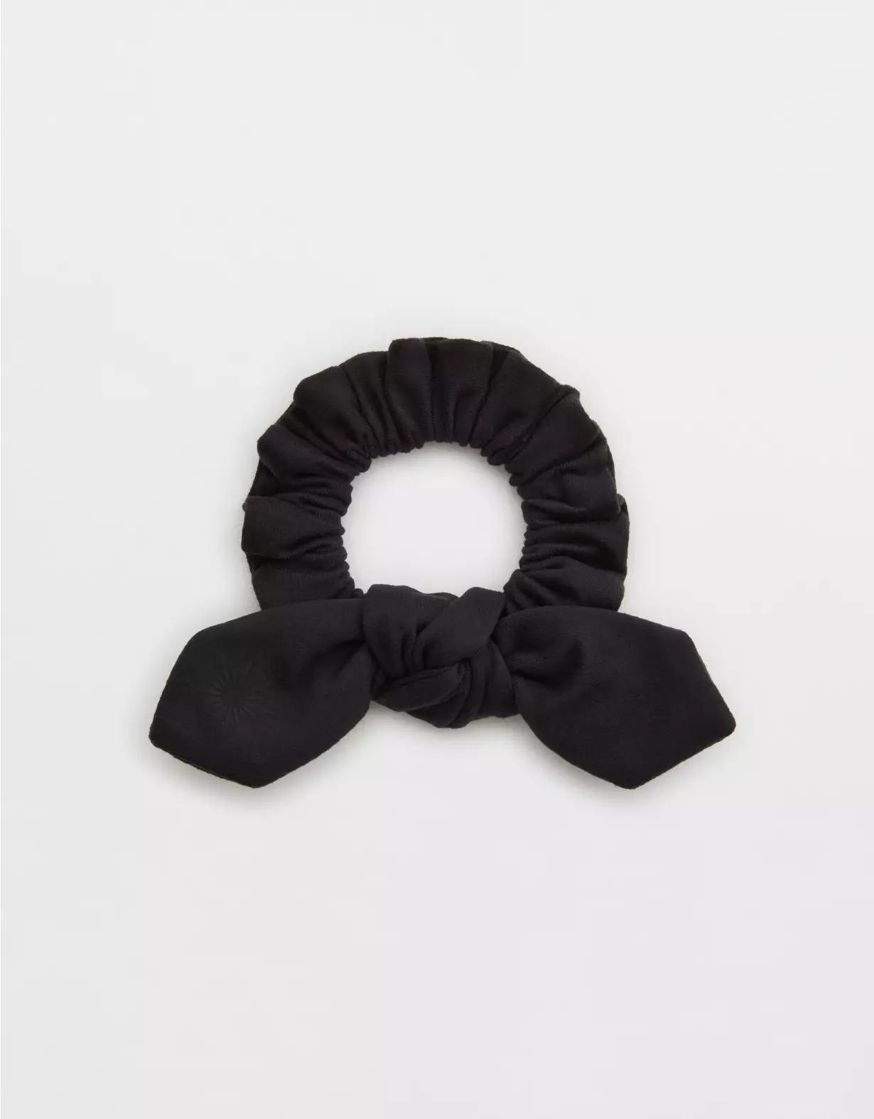 OFFLINE By Aerie The Hugger Bow Scrunchie Product Image