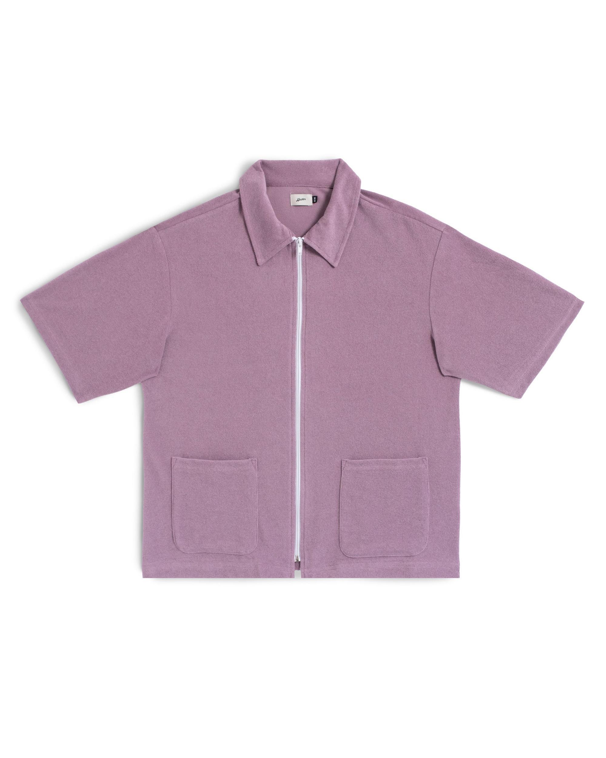 Heather Terry Full-Zip Polo Product Image