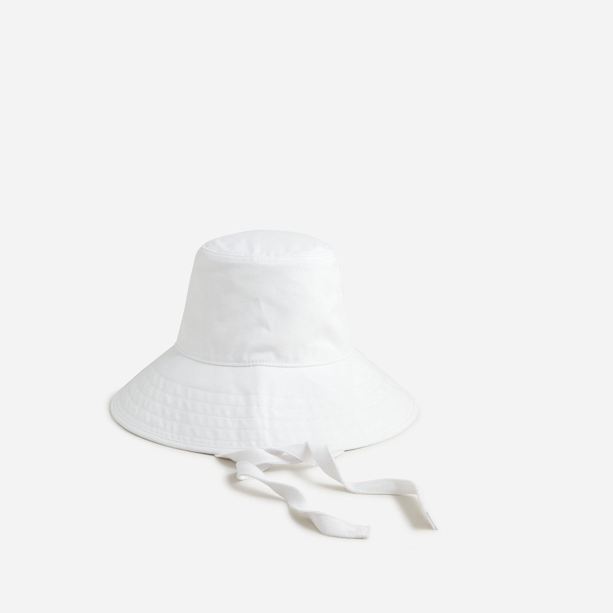 Bucket hat with ties Product Image