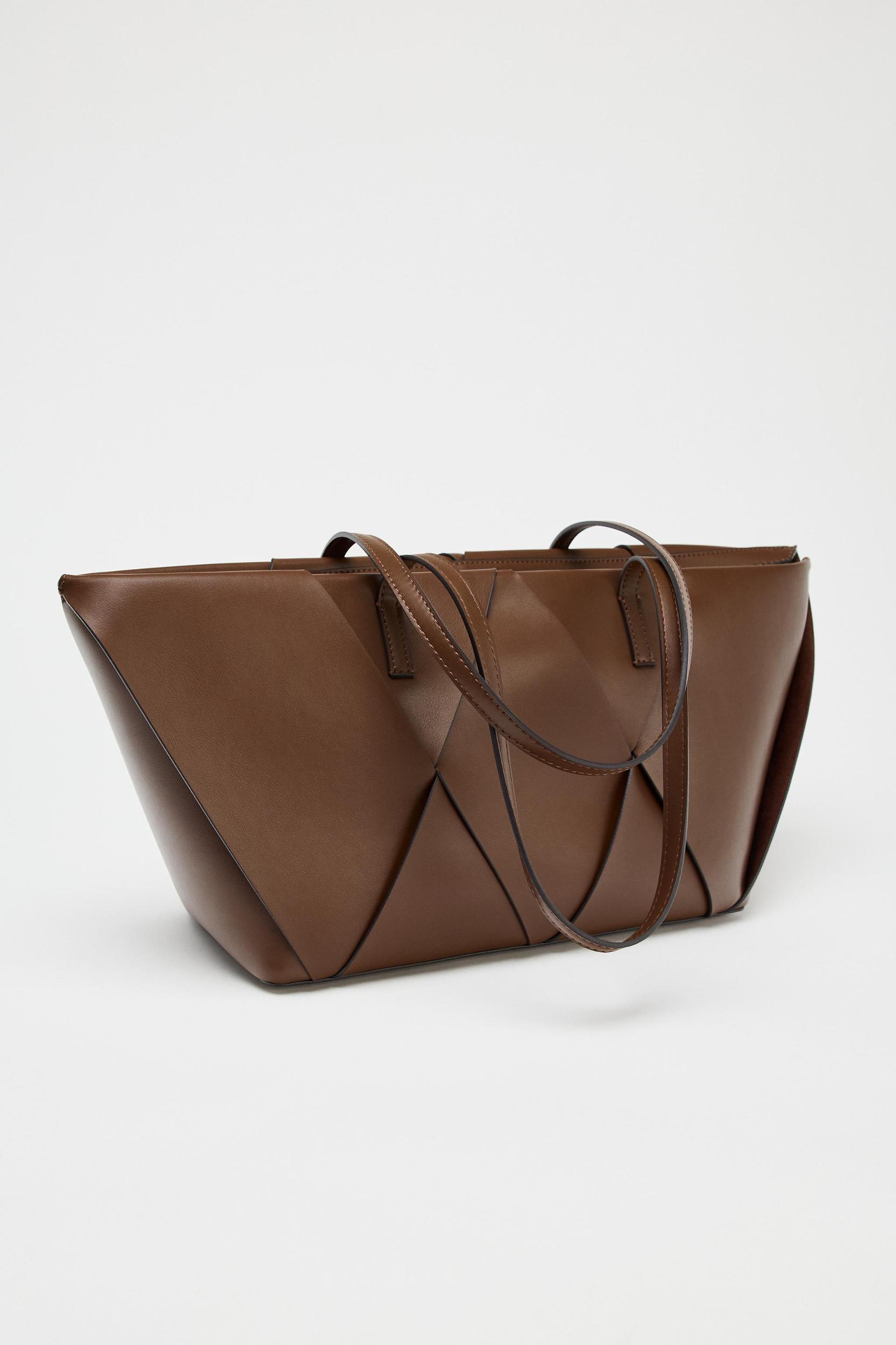 LONG WOVEN SHOPPER BAG Product Image