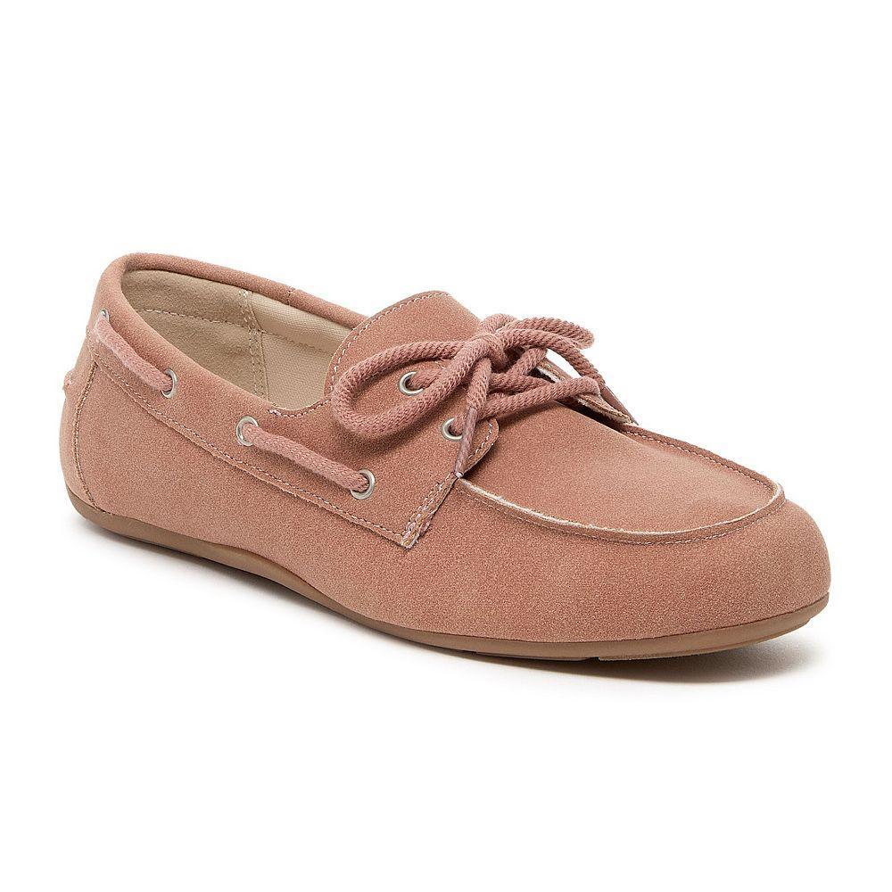 Rocket Dog Dawson Womens Boat Shoe Loafers Red Product Image