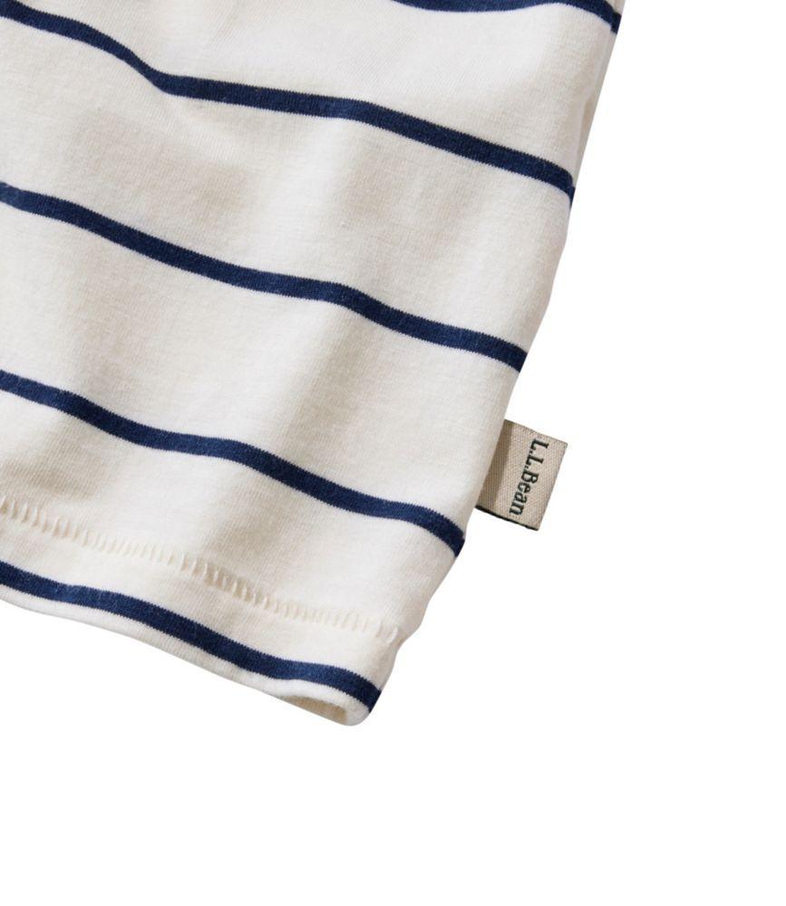 
                            Women's Soft Stretch Supima Tee, Crewneck Short-Sleeve Striped
                         Product Image
