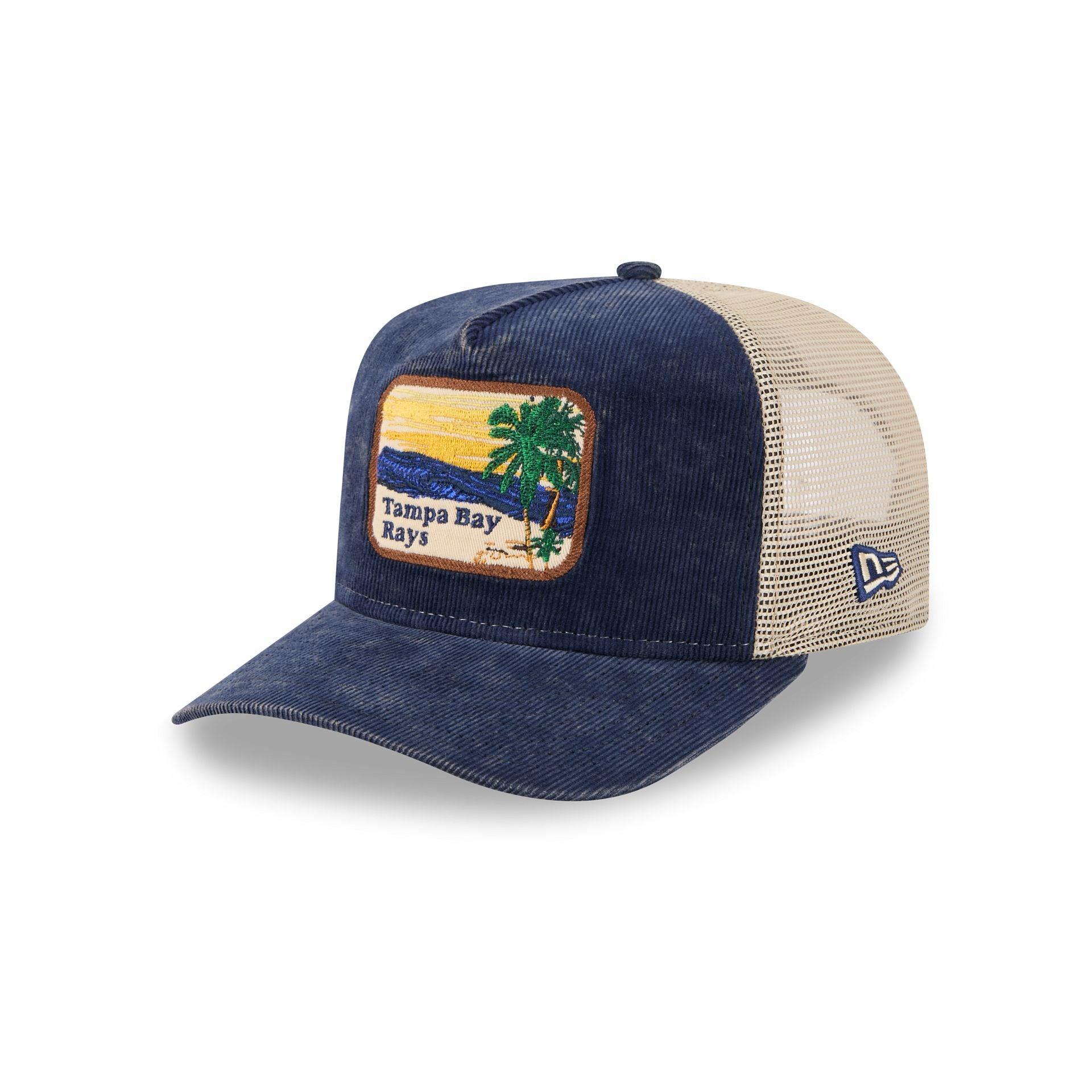 Seattle Seahawks Vintage Landscape 9FIFTY A-Frame Trucker Hat Male Product Image