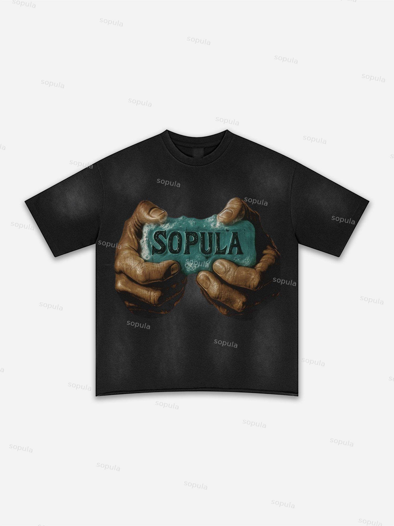 Fly By Choice Graphic Washed T-shirt Product Image