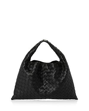 Womens Small Hop Intrecciato Leather Hobo Bag Product Image