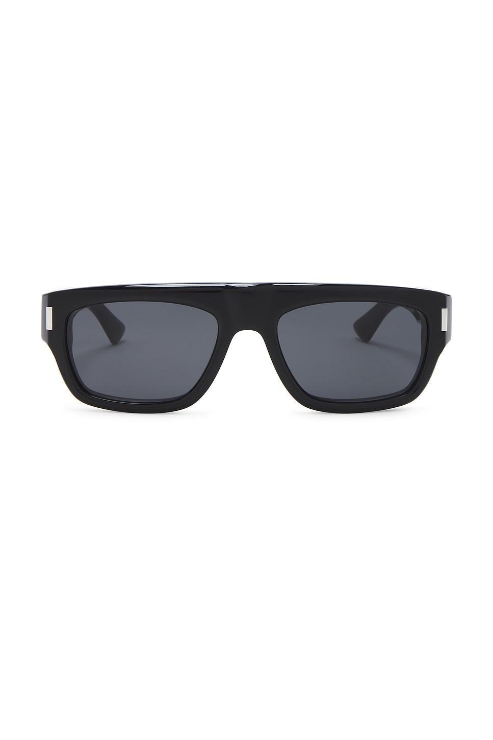 SAINT LAURENT Rectangular Sunglasses In Black Product Image