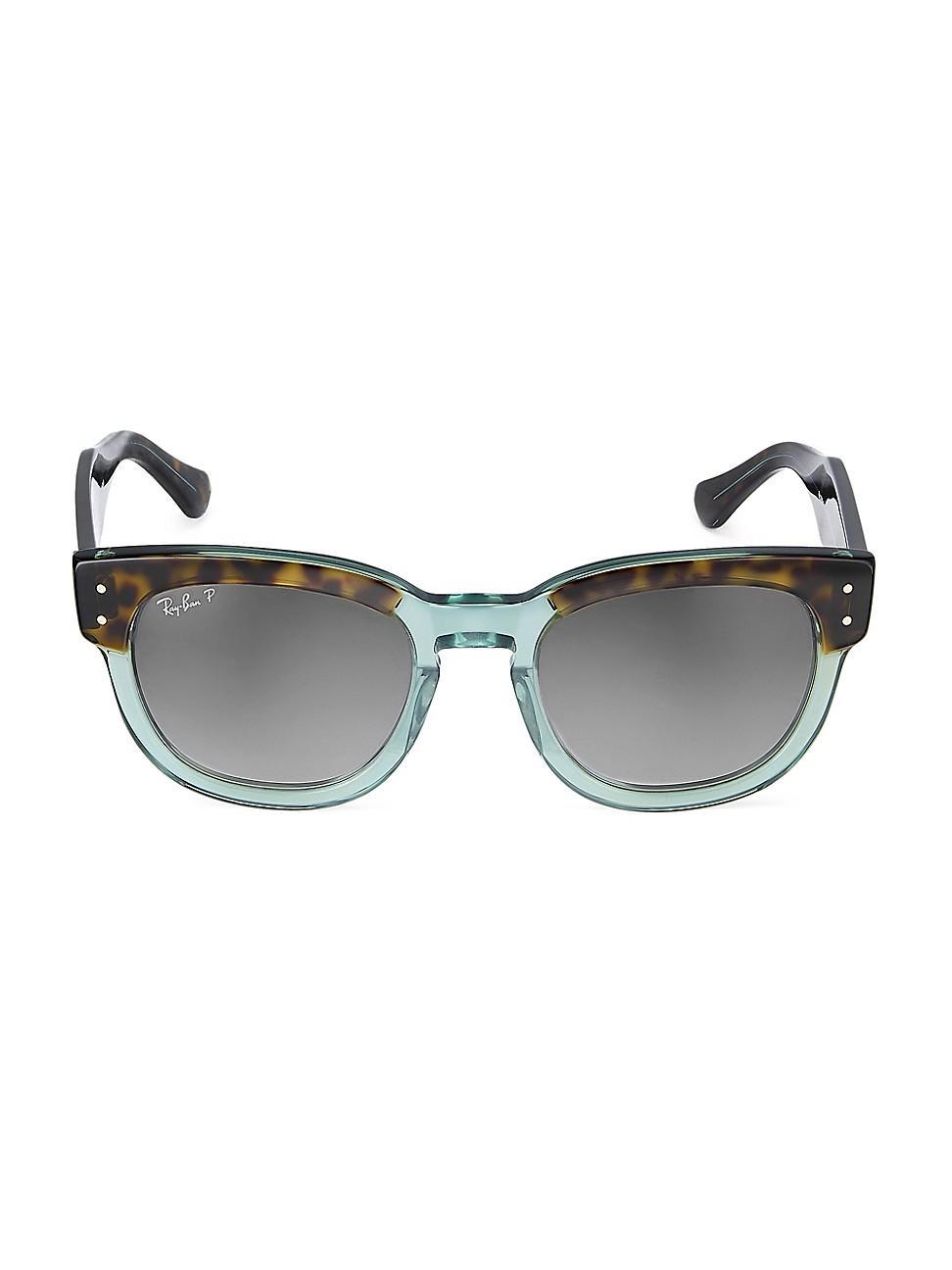 Ray-Ban Mega Hawkeye Sunglasses Frame Grey Lenses Polarized Product Image