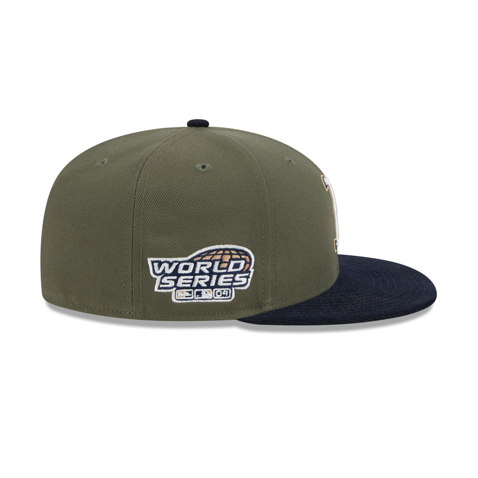 Boston Red Sox Olive Green 59FIFTY Fitted Hat Male Product Image