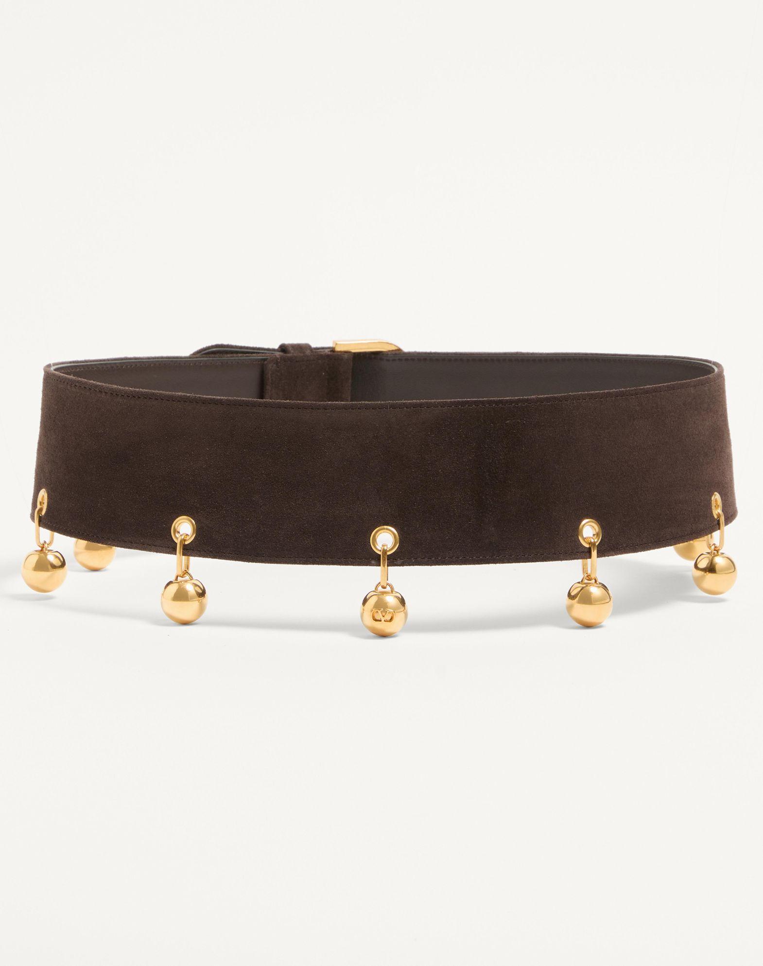 Vlogo Signature Suede Belt 65 Mm Product Image