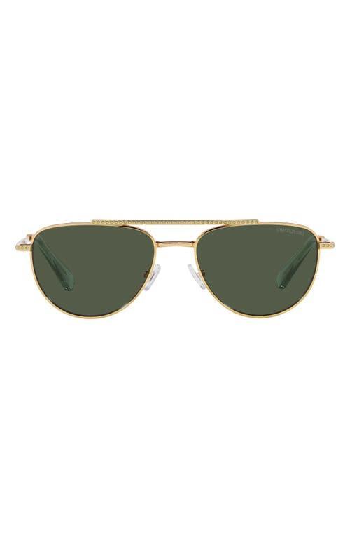 Womens 53MM Aviator Sunglasses Product Image