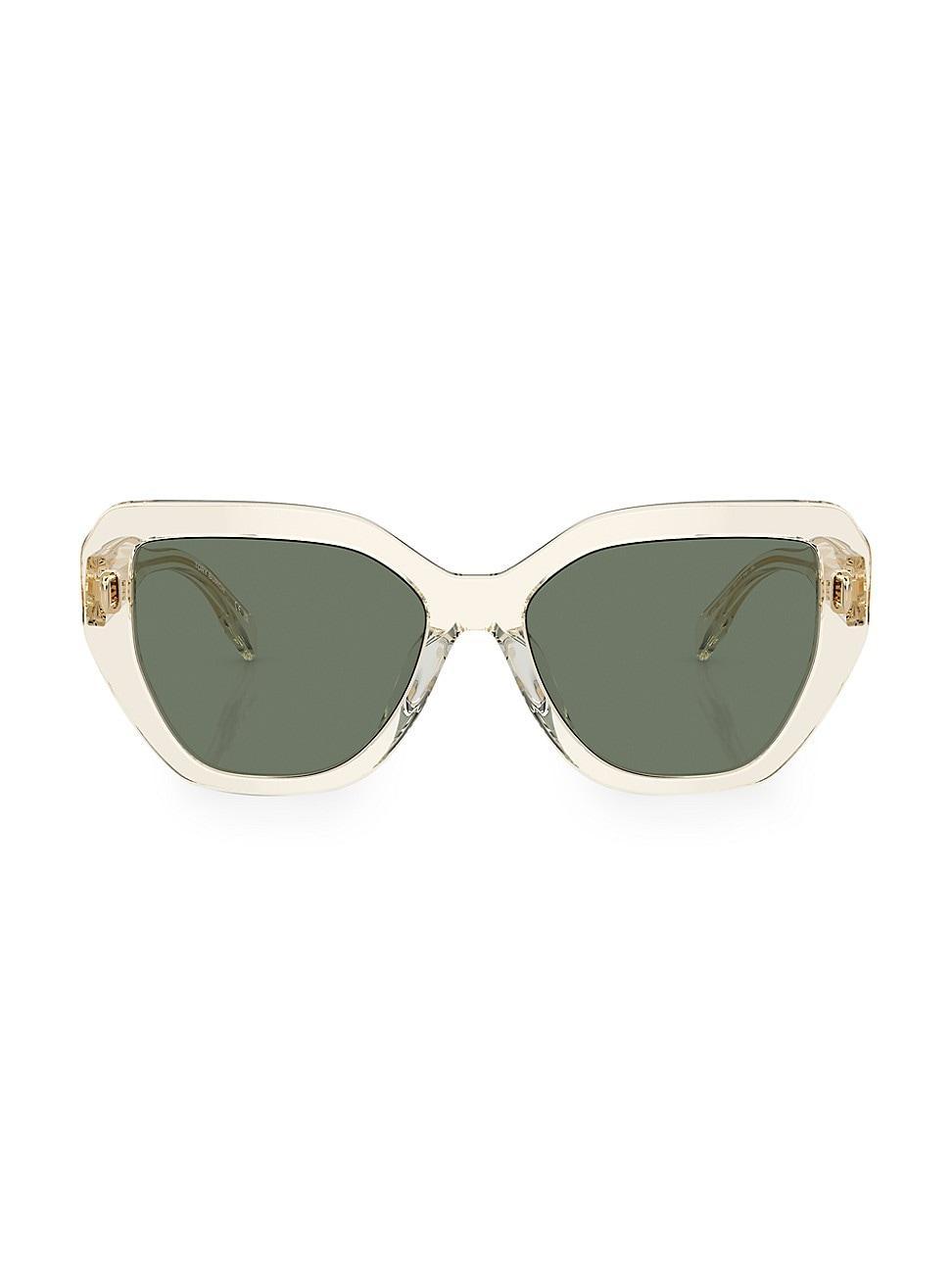Womens Miller 55MM Oversized Cat-Eye Sunglasses Product Image