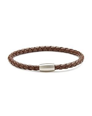 Link Up Braided Leather Cord Bracelet Product Image