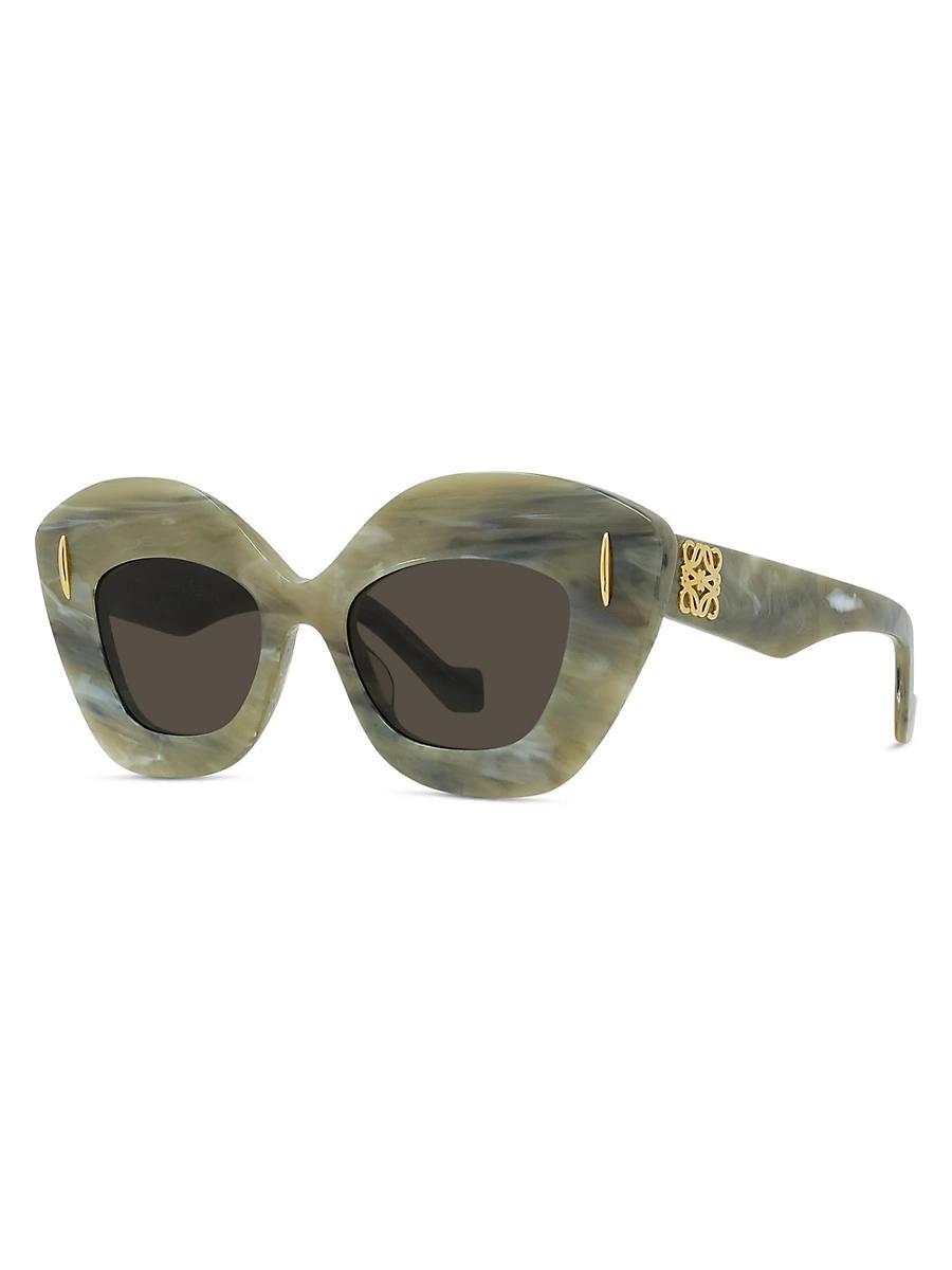 Womens Anagram 48MM Cat-Eye Sunglasses Product Image