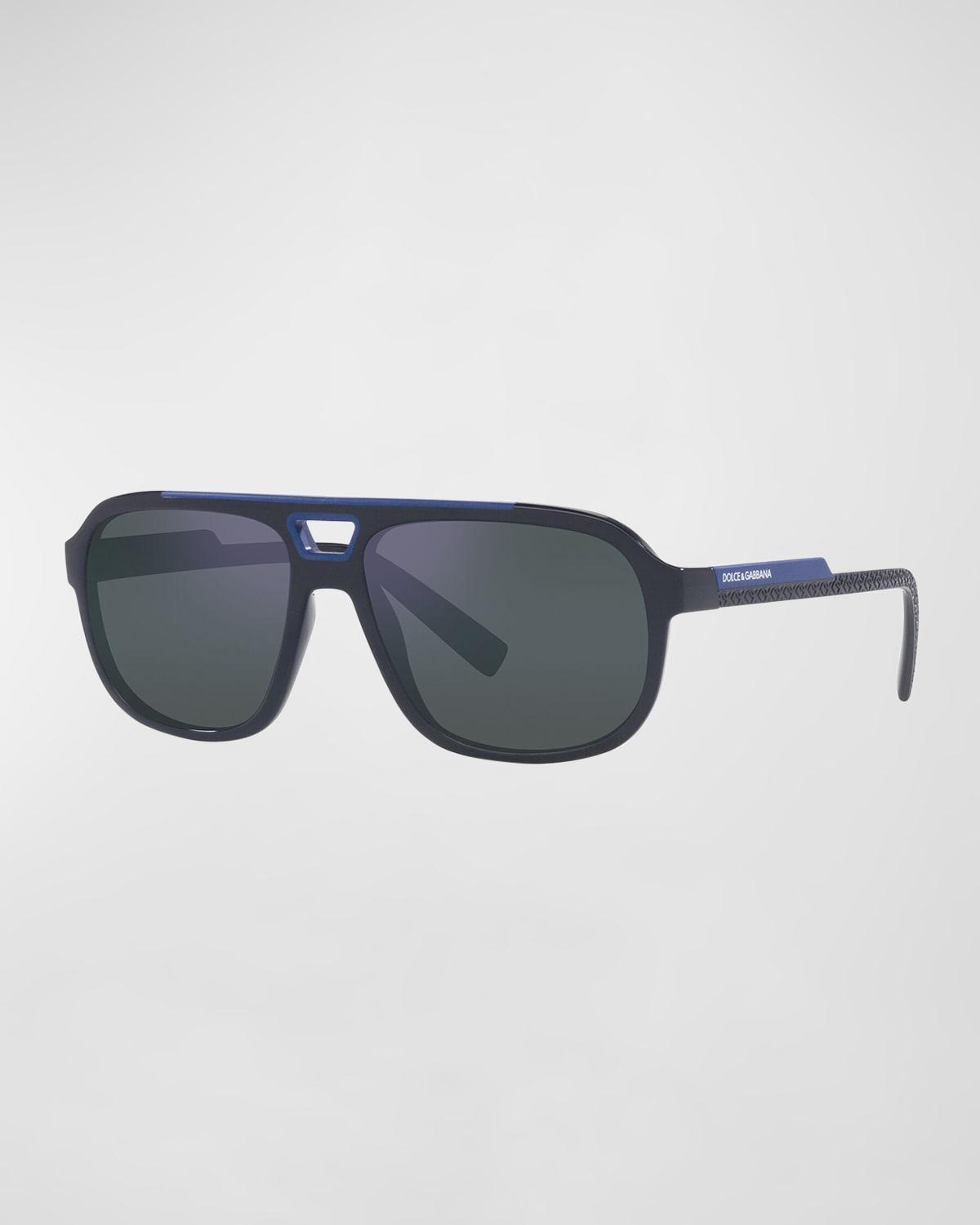 Ray-Ban Rb4404m Scuderia Ferrari Collection Sunglasses Frame Blue Lenses Polarized Product Image