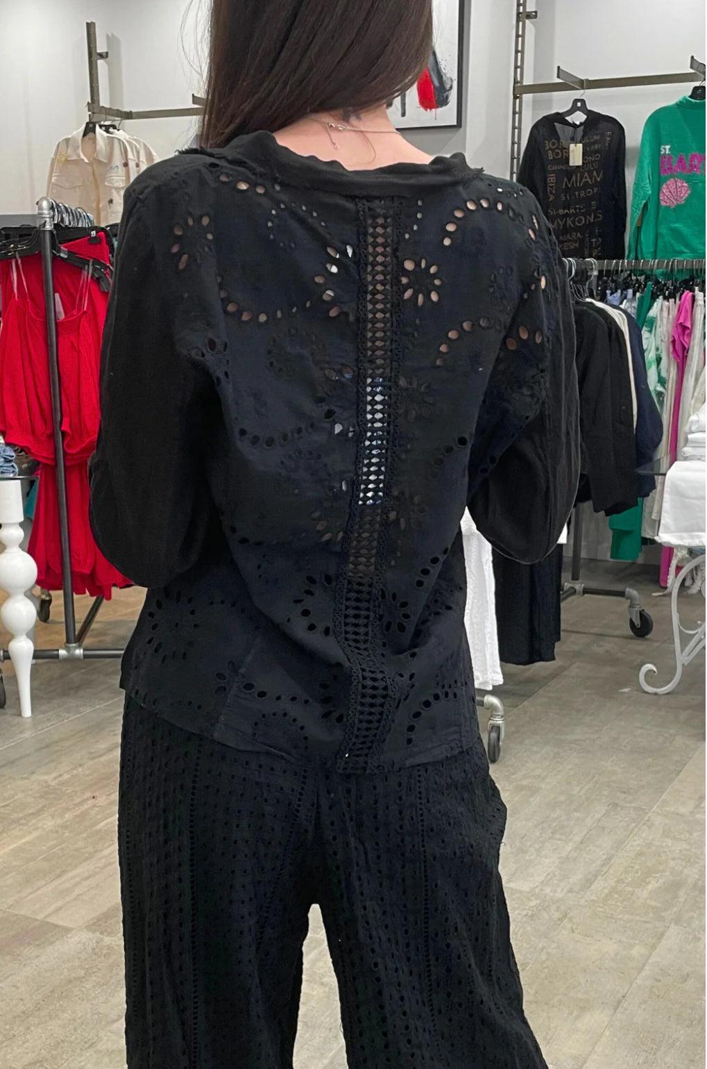 Embroidered Back Jacket Product Image