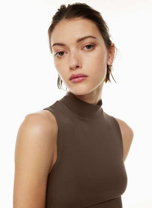 contour mockneck mini dress Product Image