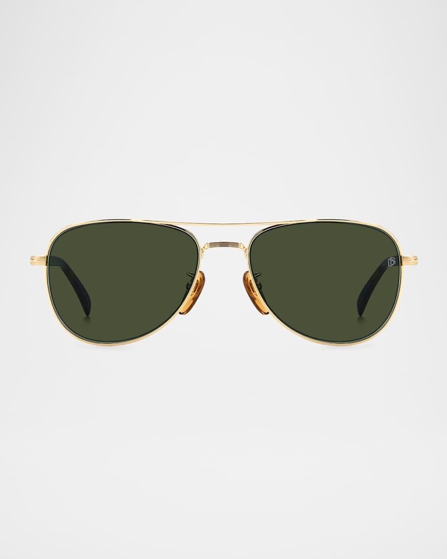 Mens DB1175 Metal Aviator Sunglasses Product Image