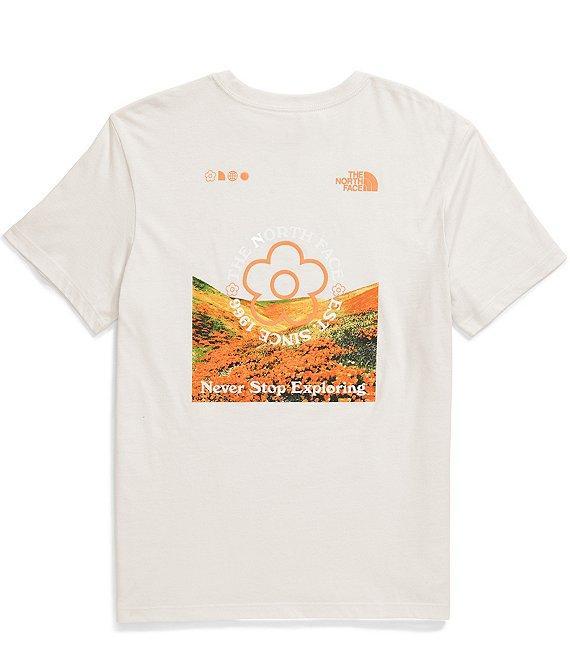 The North Face Short Sleeve Strange Colorful World Flower Field Tee Product Image