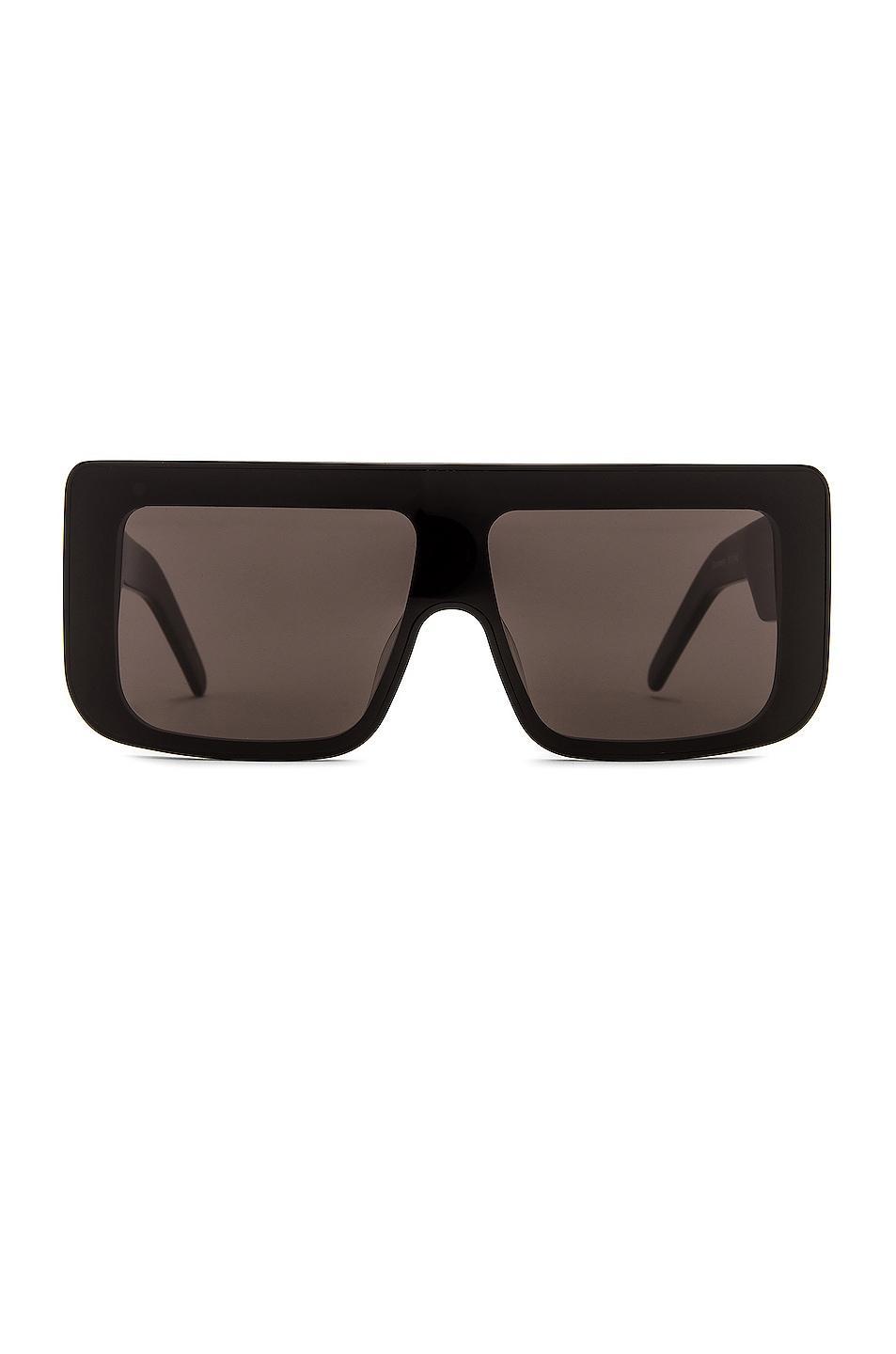 Rick Owens Documenta Sunglasses in Black Product Image
