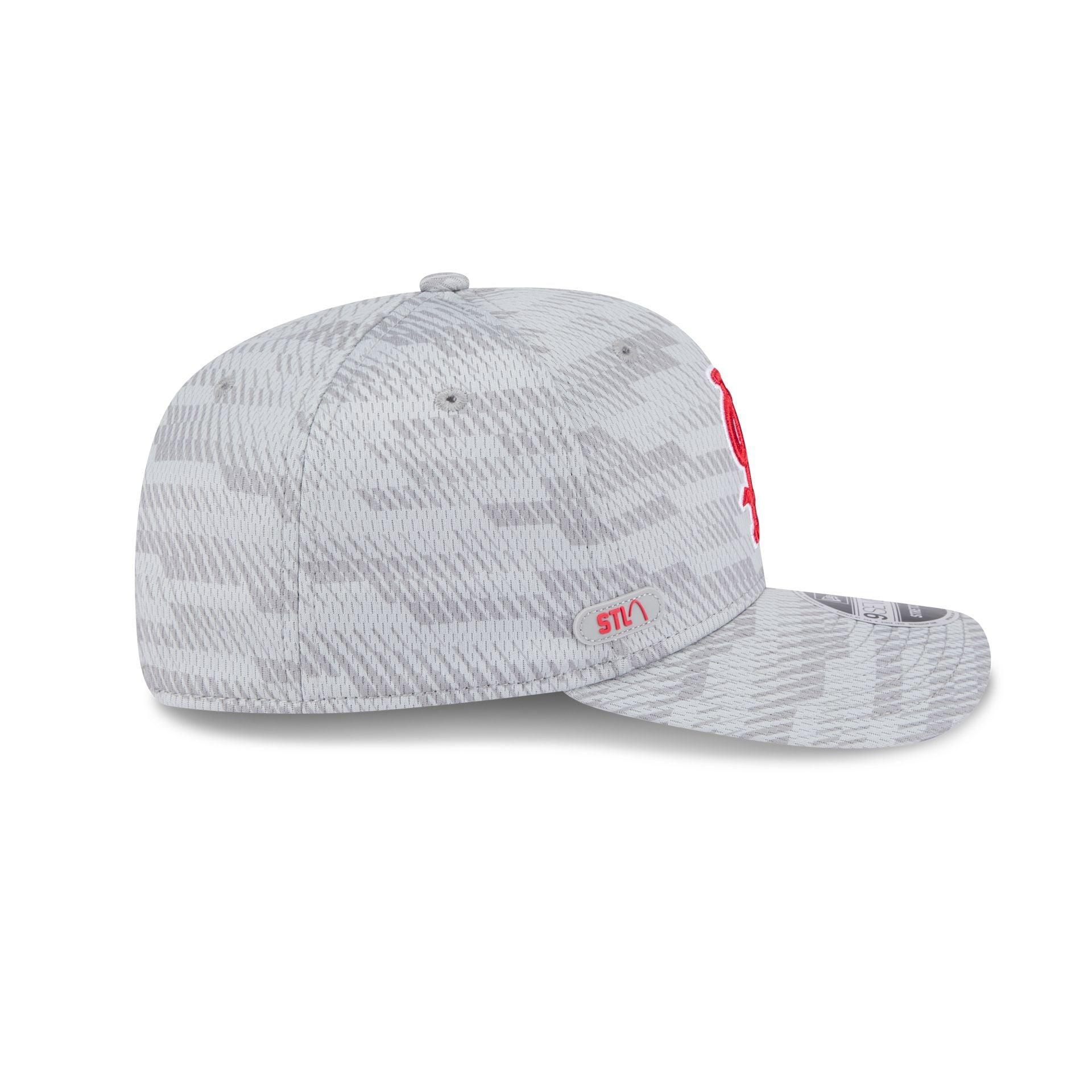 St. Louis Cardinals 2025 Clubhouse Gray 9SEVENTY Stretch-Snap Hat Male Product Image