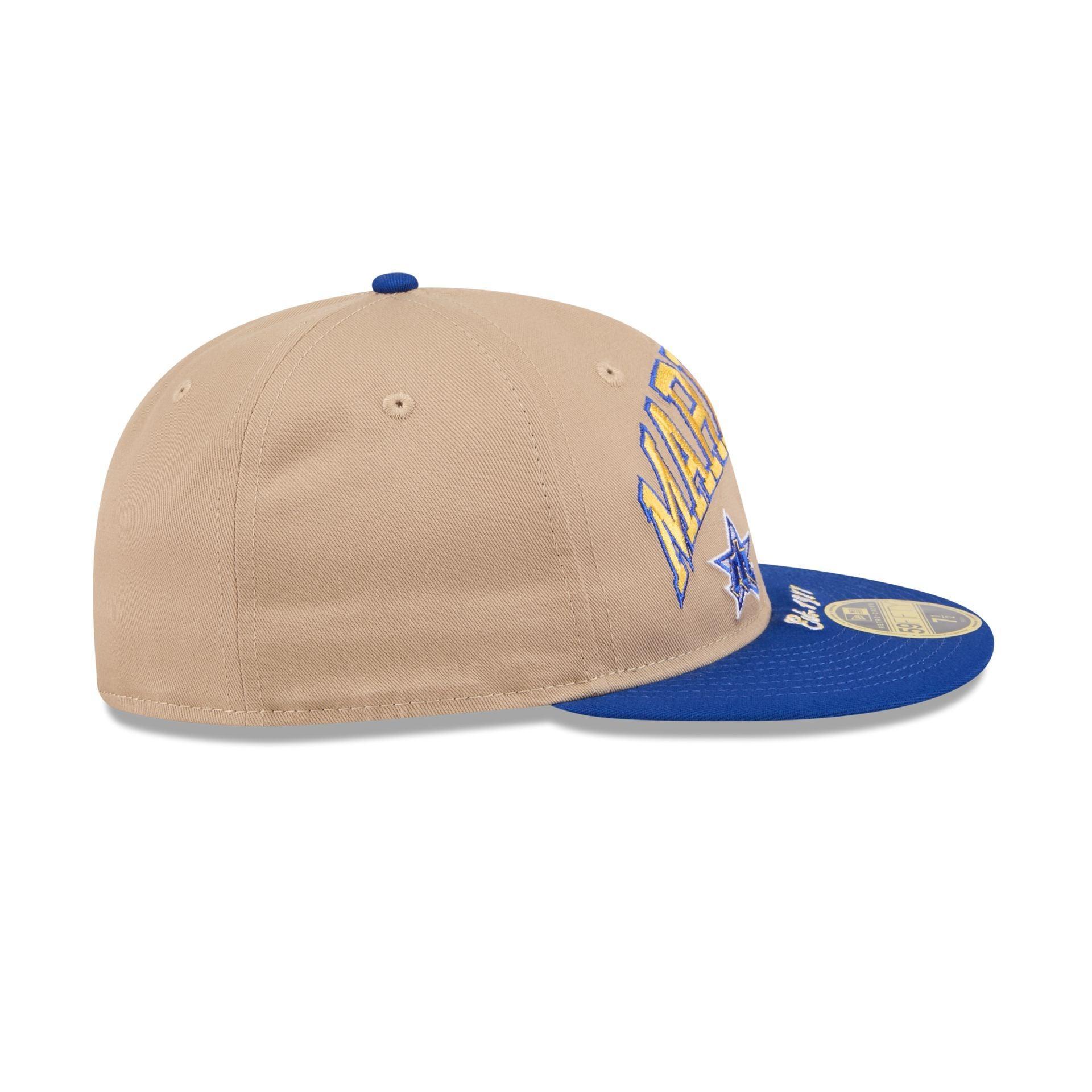 Seattle Mariners Camel Retro Crown 59FIFTY Fitted Hat Male Product Image