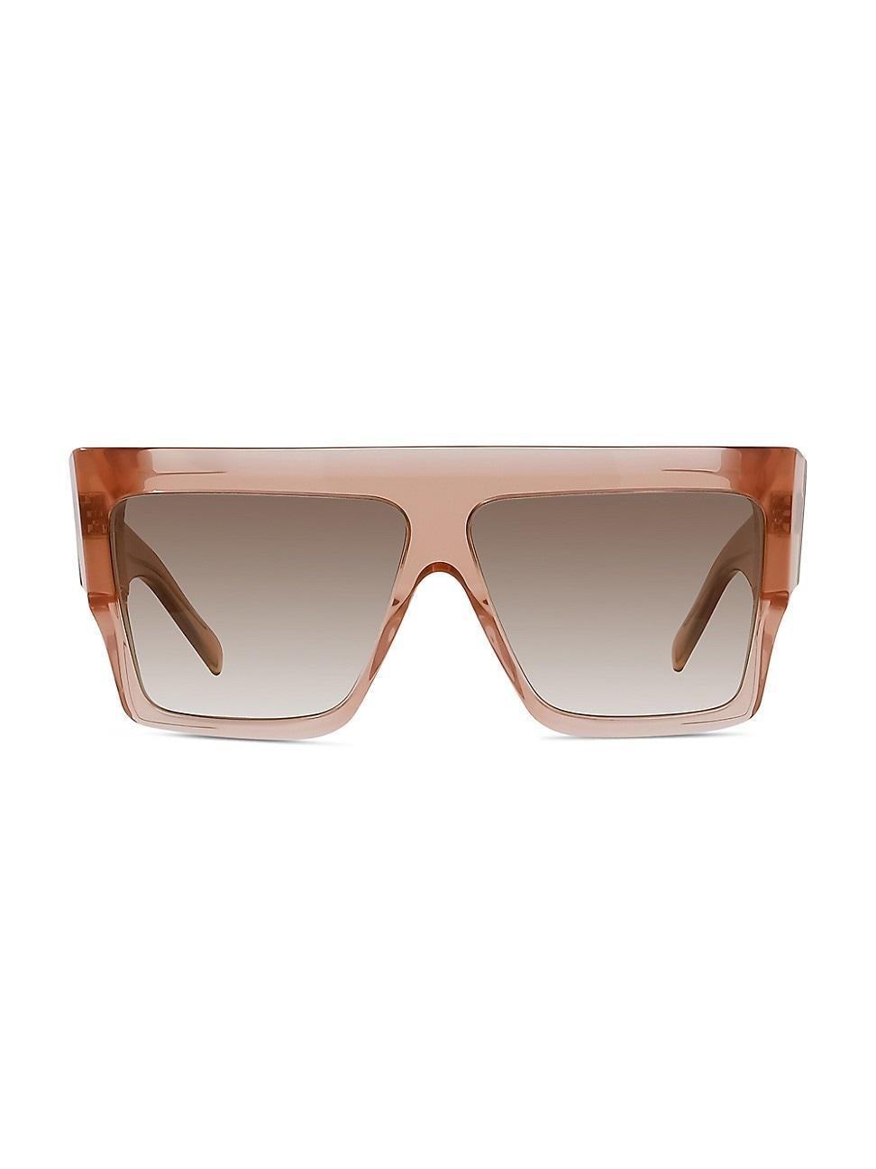 Chunky Rectangle Acetate Sunglasses Product Image