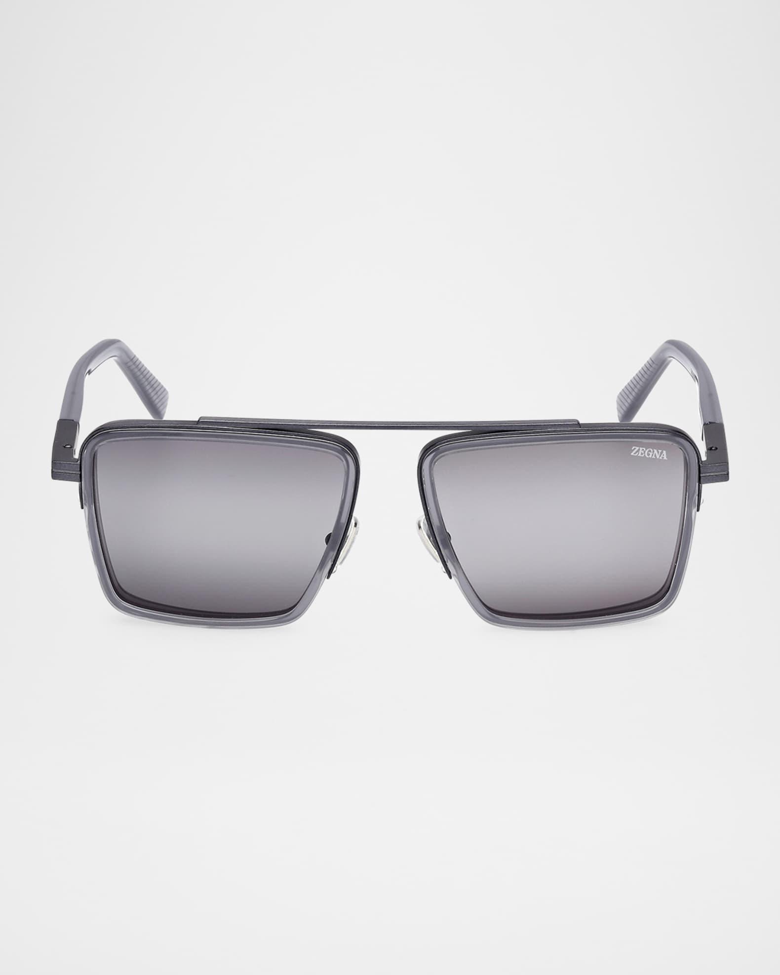 Mens Metal Aviator Sunglasses Product Image