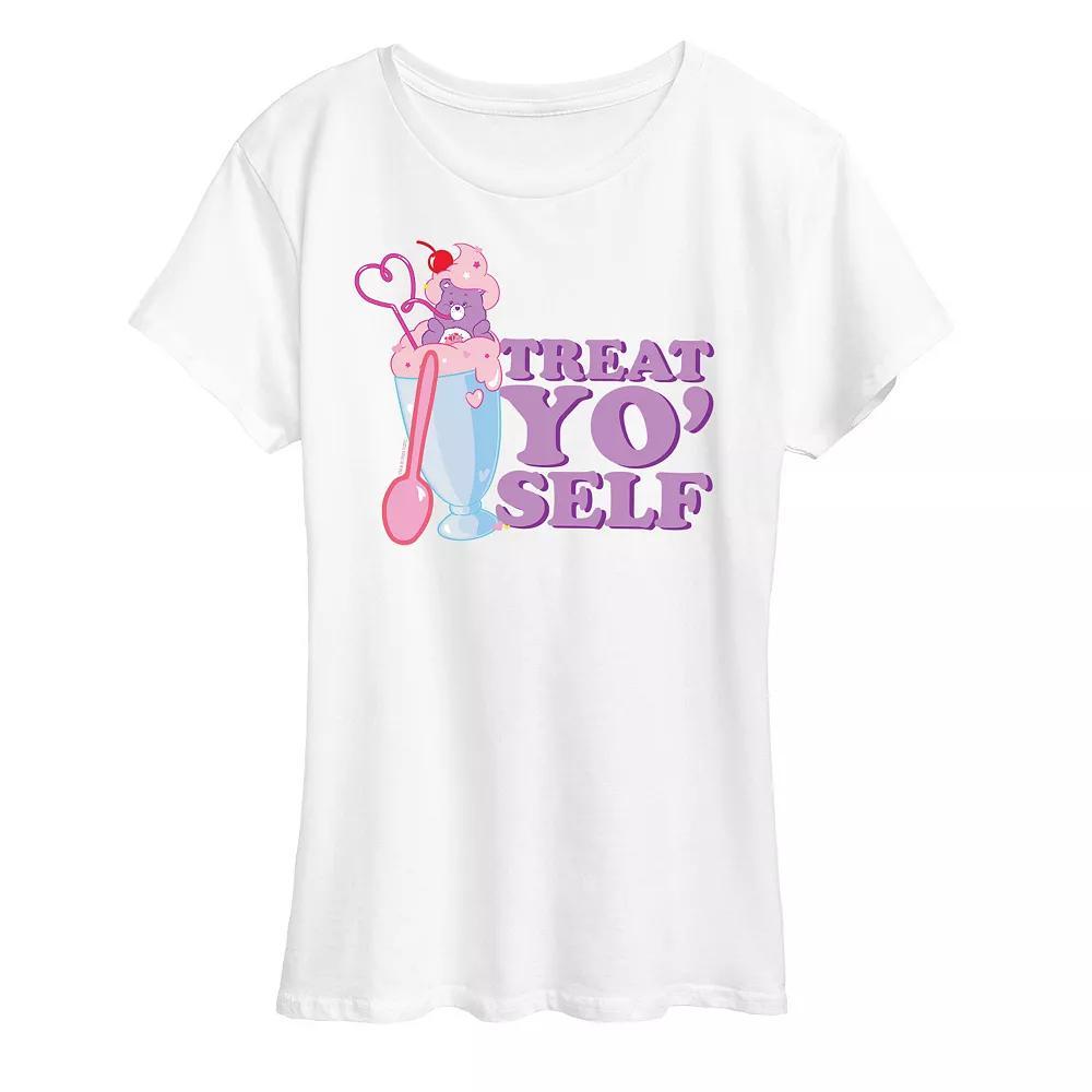 Womens Care Bears Treat Yo Self Graphic Tee Product Image