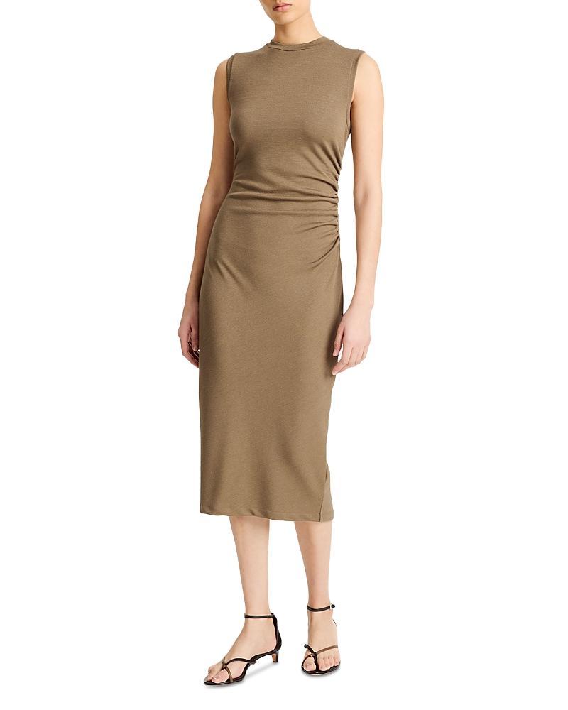Vince Ruched Side Sheath Dress Product Image