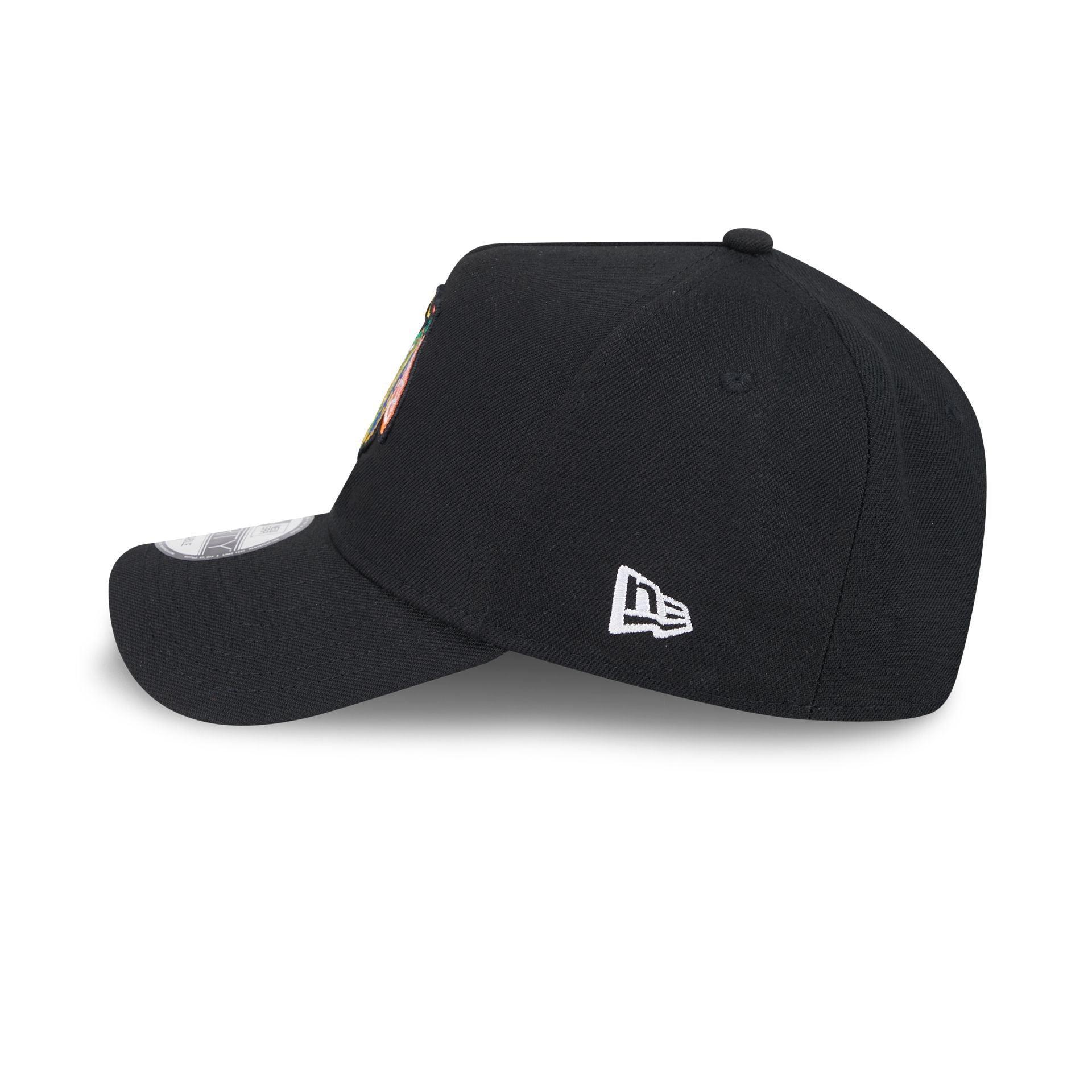 Chicago Blackhawks Team 9FORTY A-Frame Snapback Hat Male Product Image