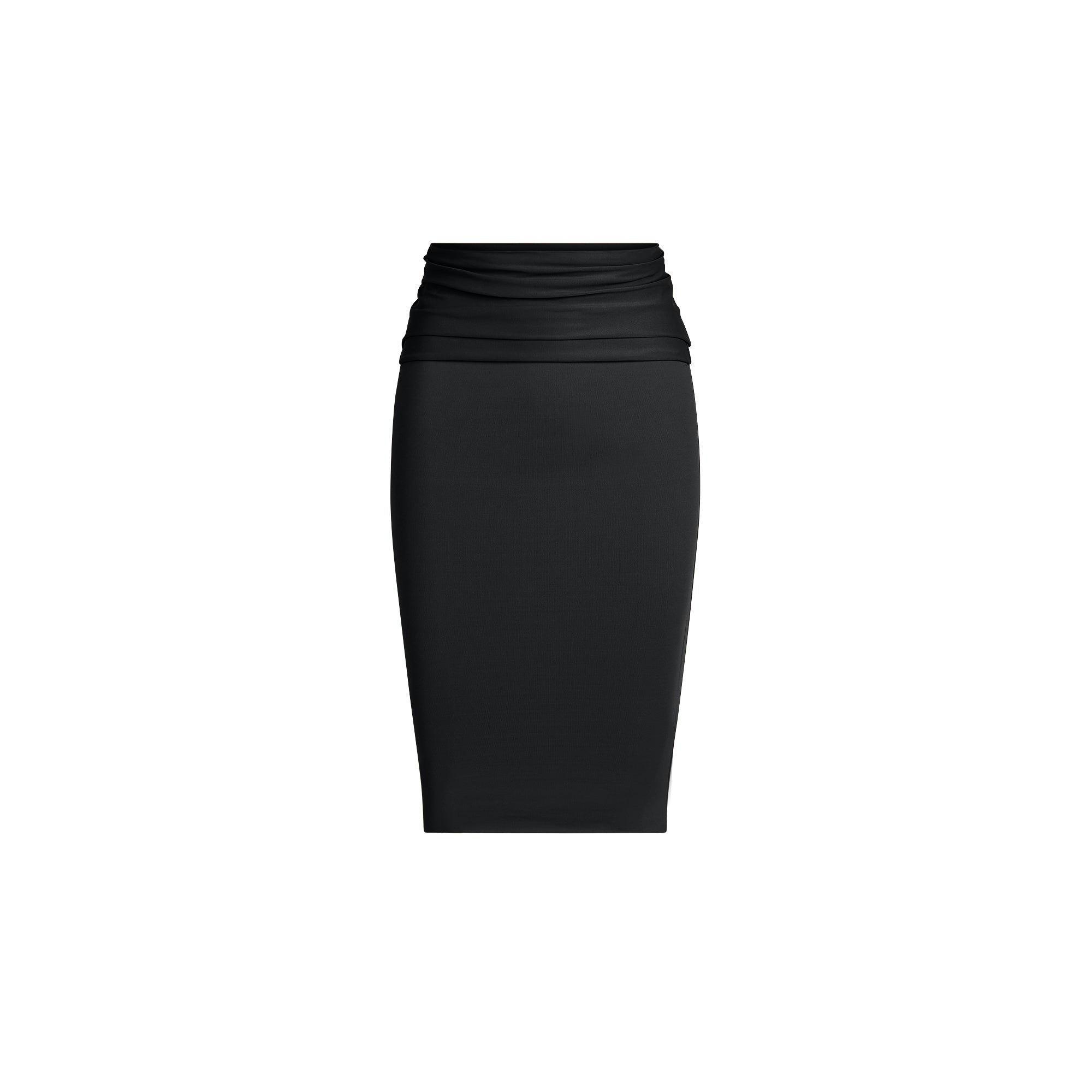 ICONIC SWIM CONVERTIBLE TUBE DRESS | OBSIDIAN Product Image