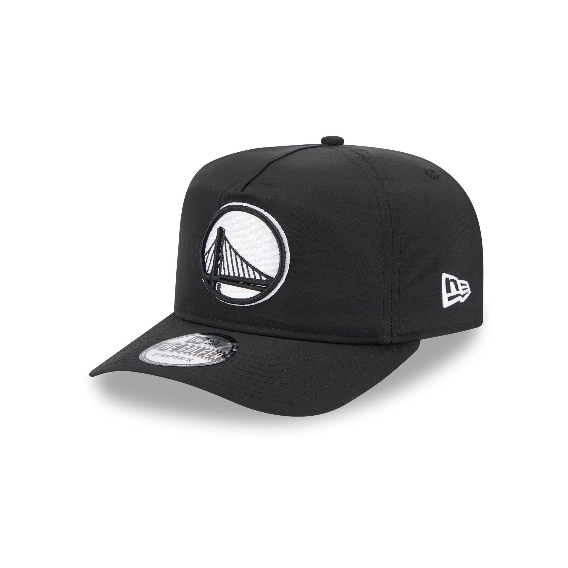 Atlanta Braves Black Script Safety Pin 59FIFTY A-Frame Fitted Hat Male Product Image