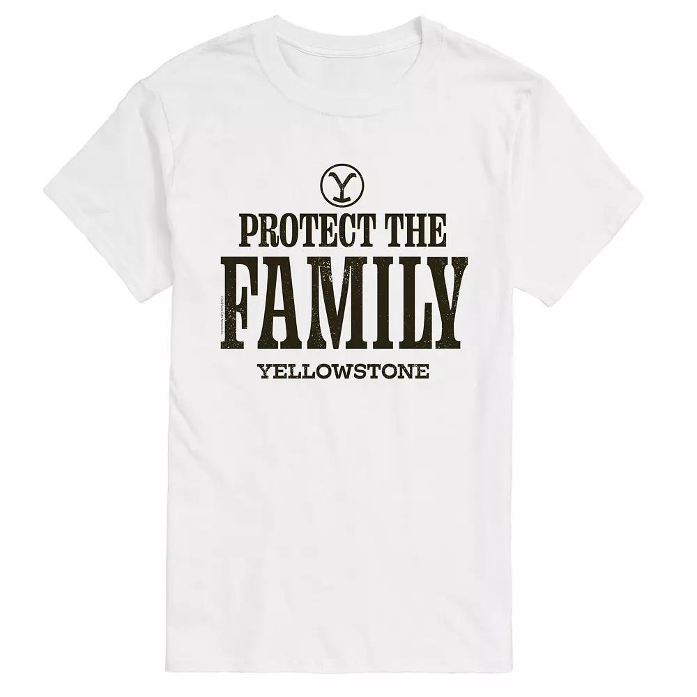 Big & Tall Yellowstone We Are Family Tee, Mens Product Image