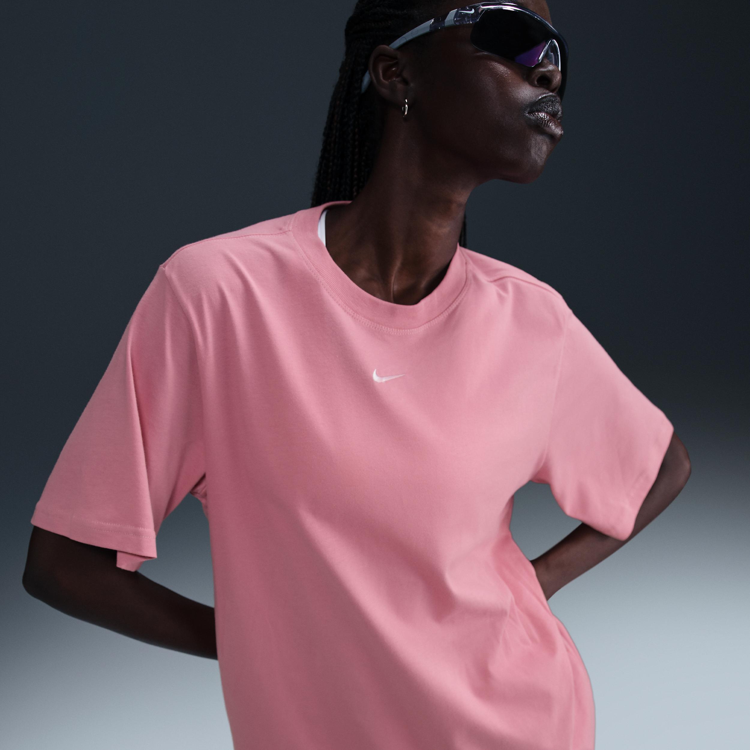 Women's Nike Sportswear Essential Tee, Size: XXL, Elemental Pink Product Image