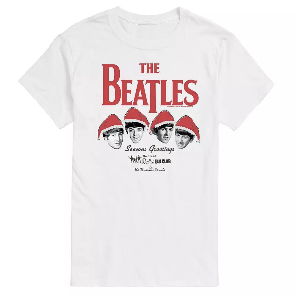 Big & Tall The Beatles Seasons Greetings Graphic Tee, Mens Product Image