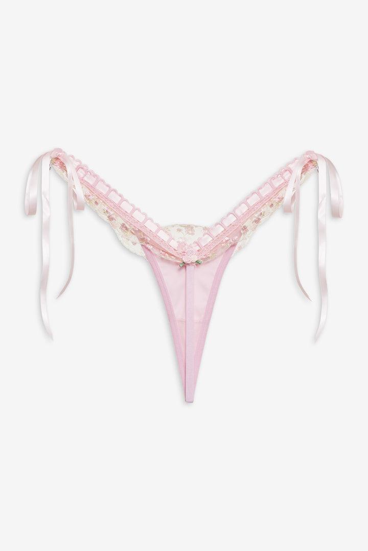 Pinkaboo Ruffle Panty — Pink Product Image