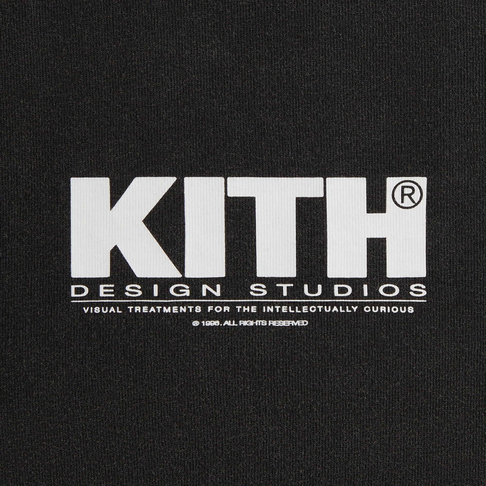 Kith Women Design Studios Vintage Oversized Sonoma Long Sleeve Tee - Black Female Product Image