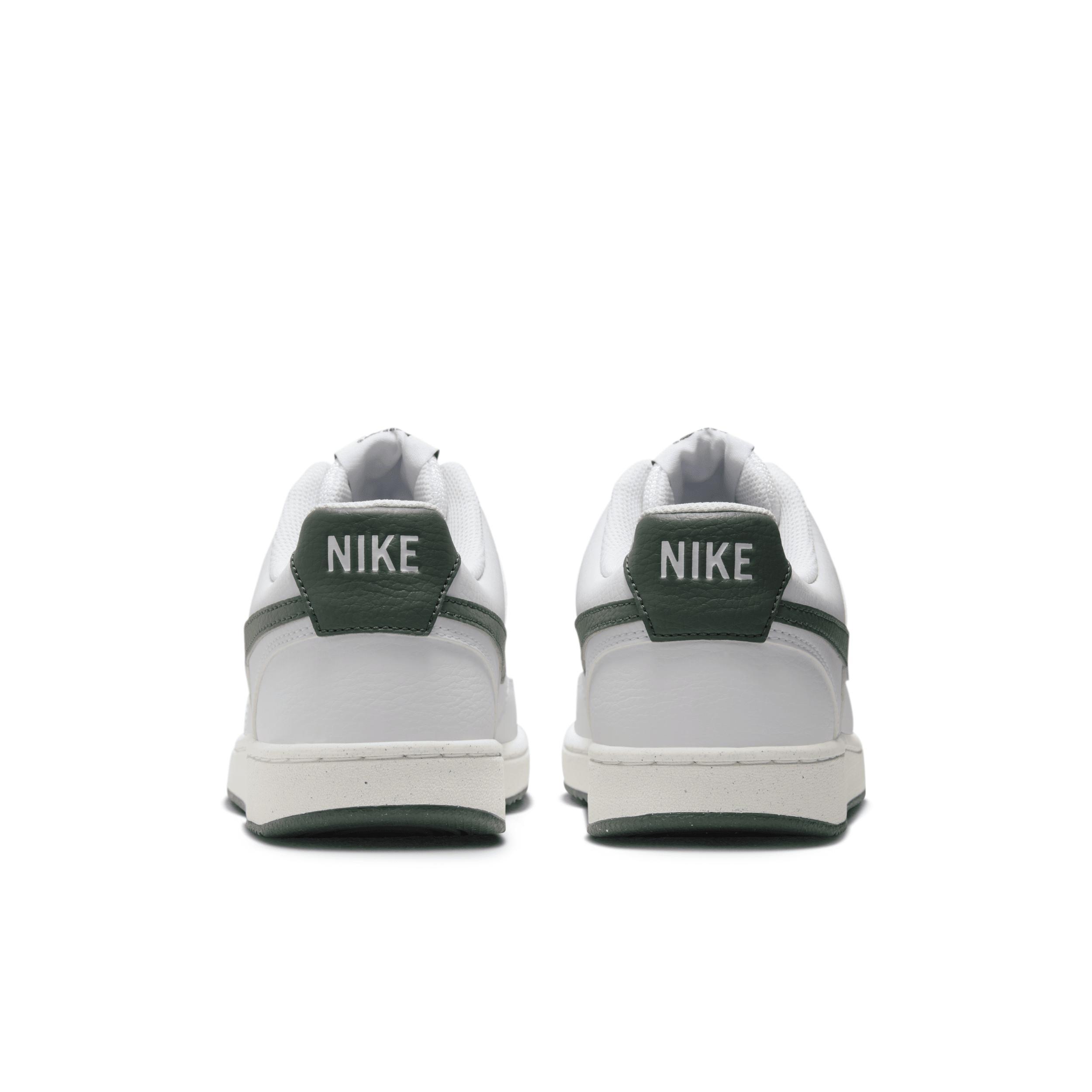 Nike Court Vision Next Nature Women's Low-Top Shoes, Size: 6.5, White Vintage Green Product Image