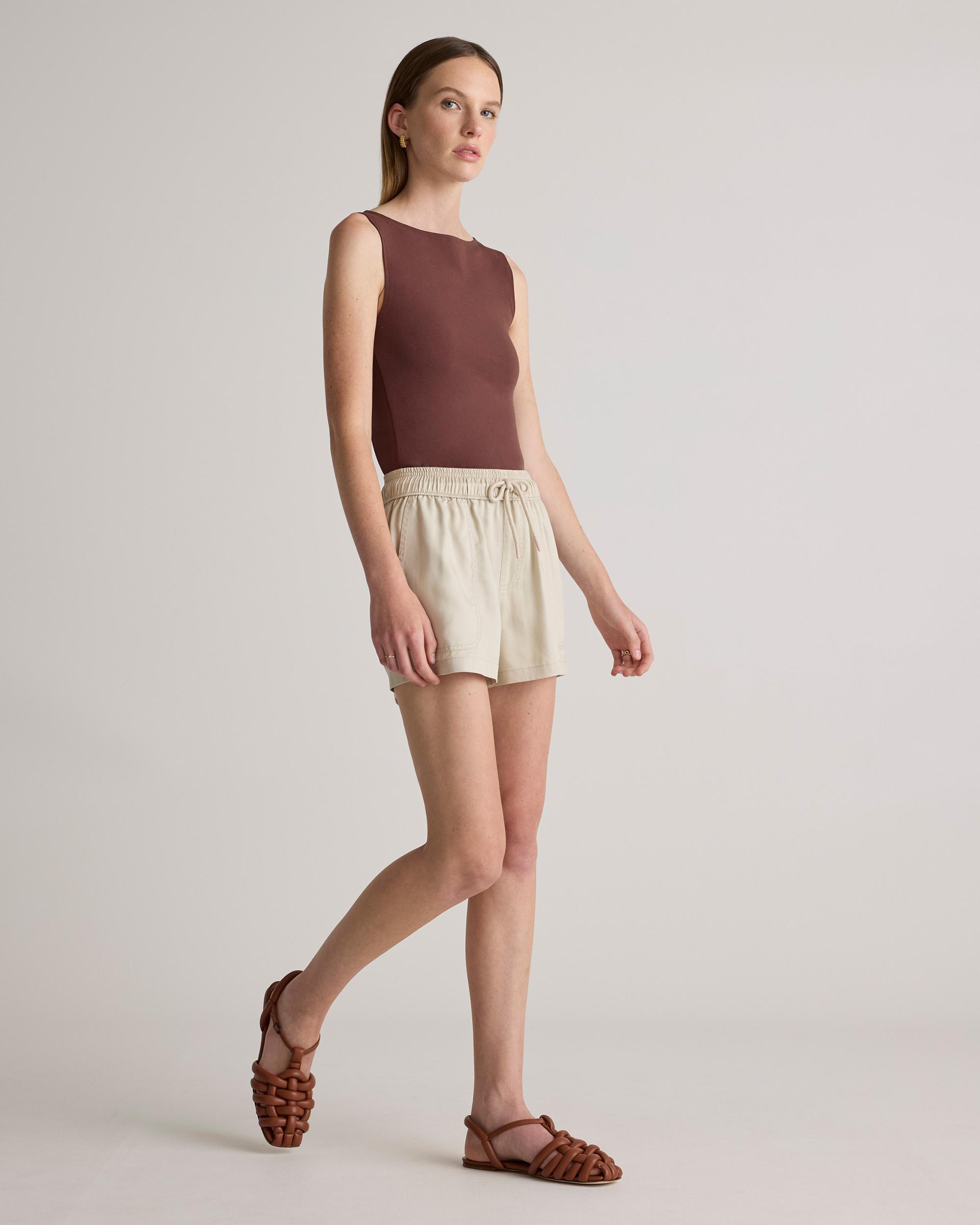 Quince | Women's Vintage Wash Tencel Utility Shorts Product Image