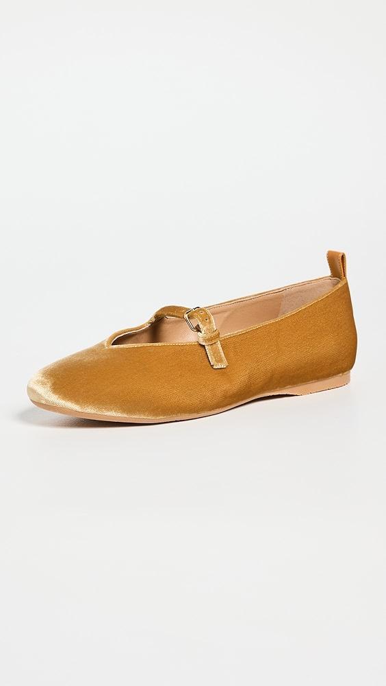 JW Anderson Velvet Ballerina Flats | Shopbop Product Image