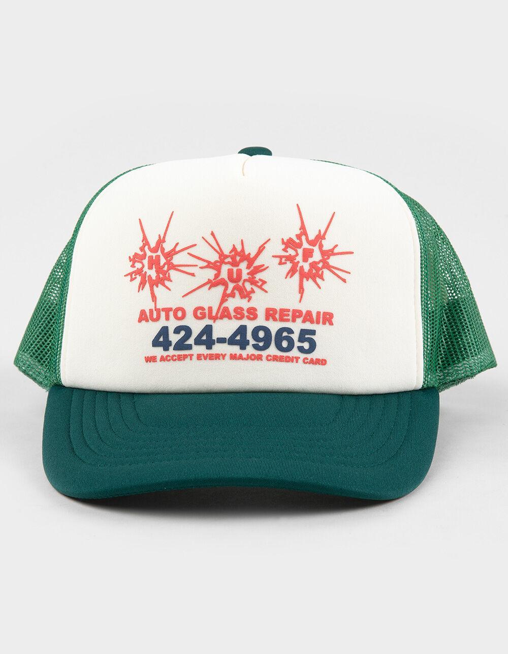 HUF Auto Glass Trucker Hat - GREEN/WHITE Product Image