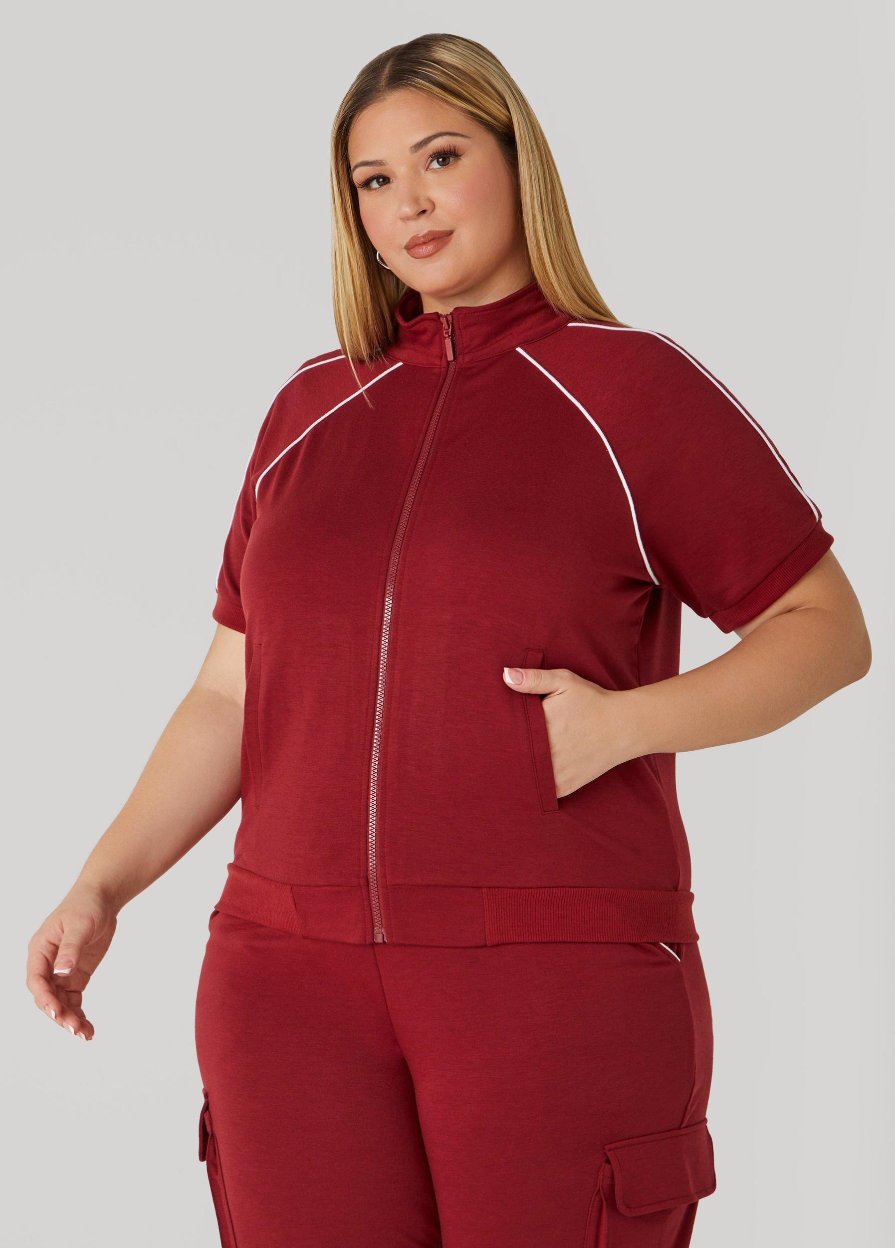 Piped French Terry Jacket Product Image