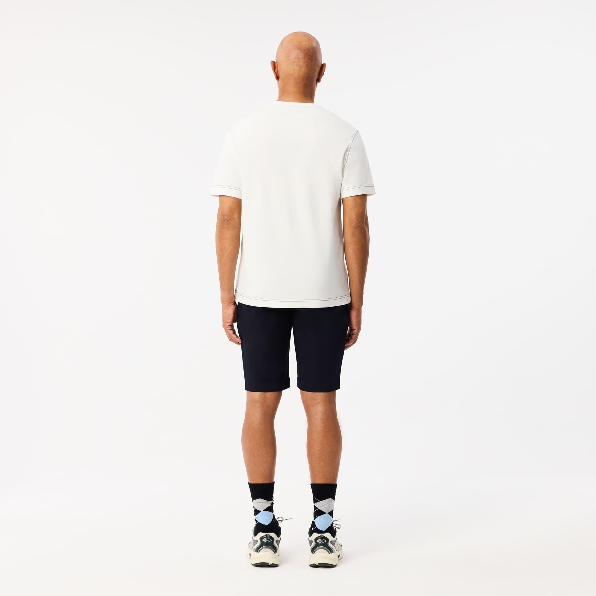 Men's Slim Fit Stretch Cotton Shorts Product Image