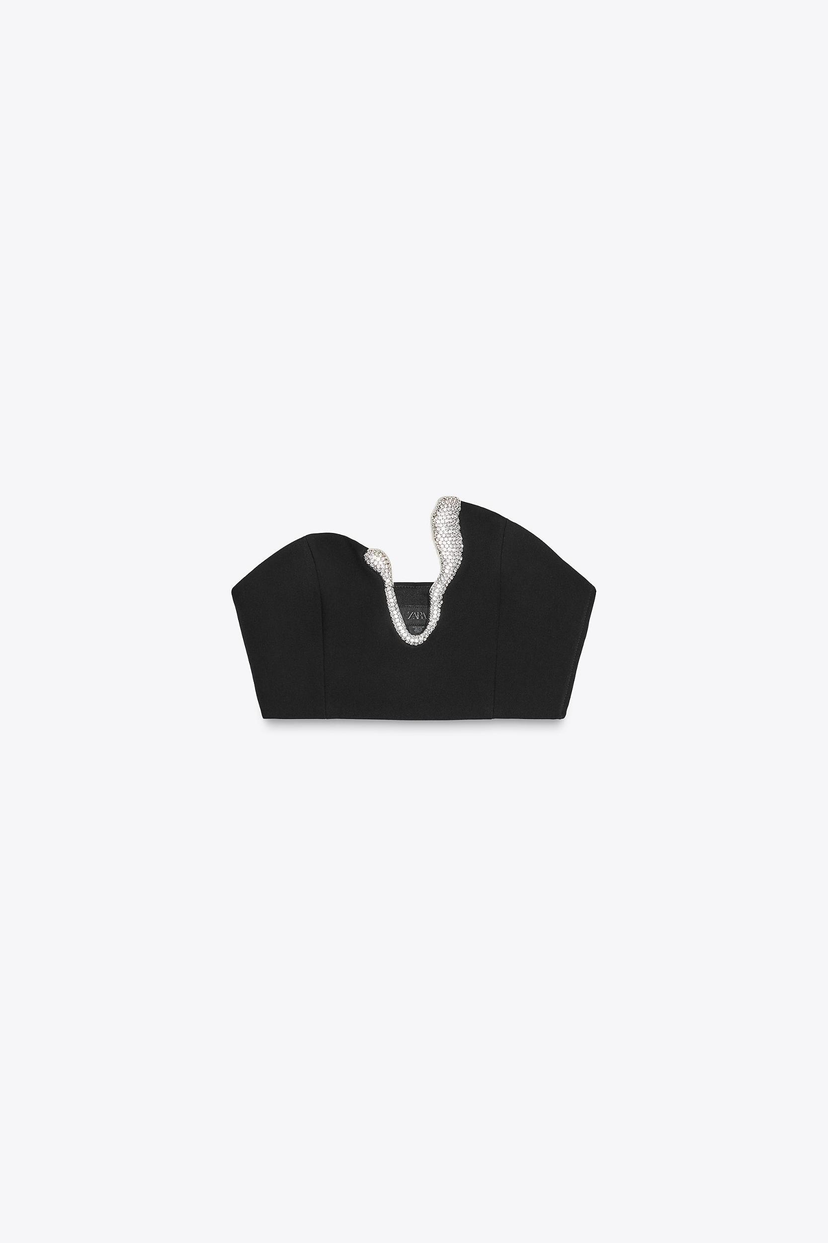 JEWEL DETAIL CROP TOP Product Image