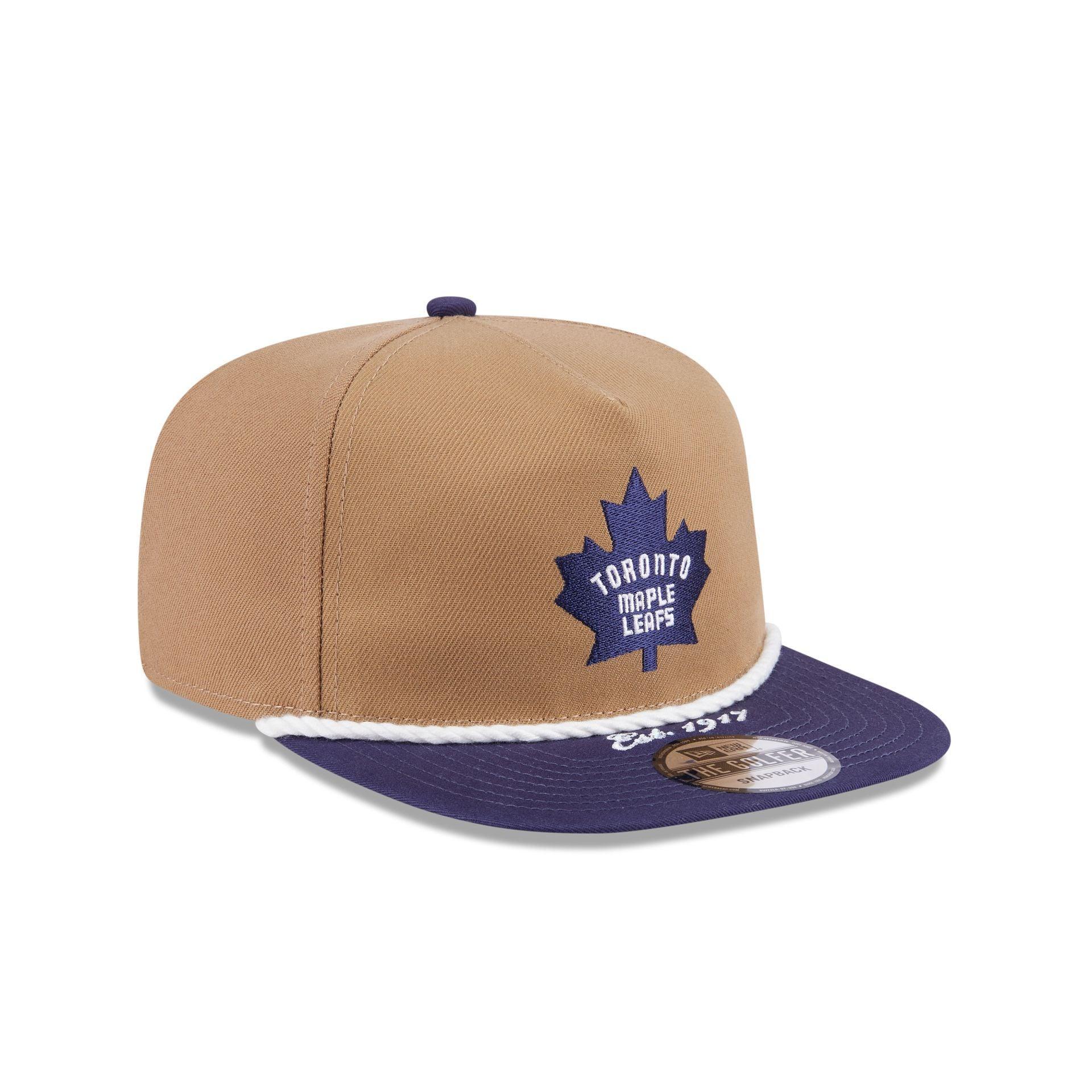 Toronto Maple Leafs Khaki Rope Golfer Hat Male Product Image