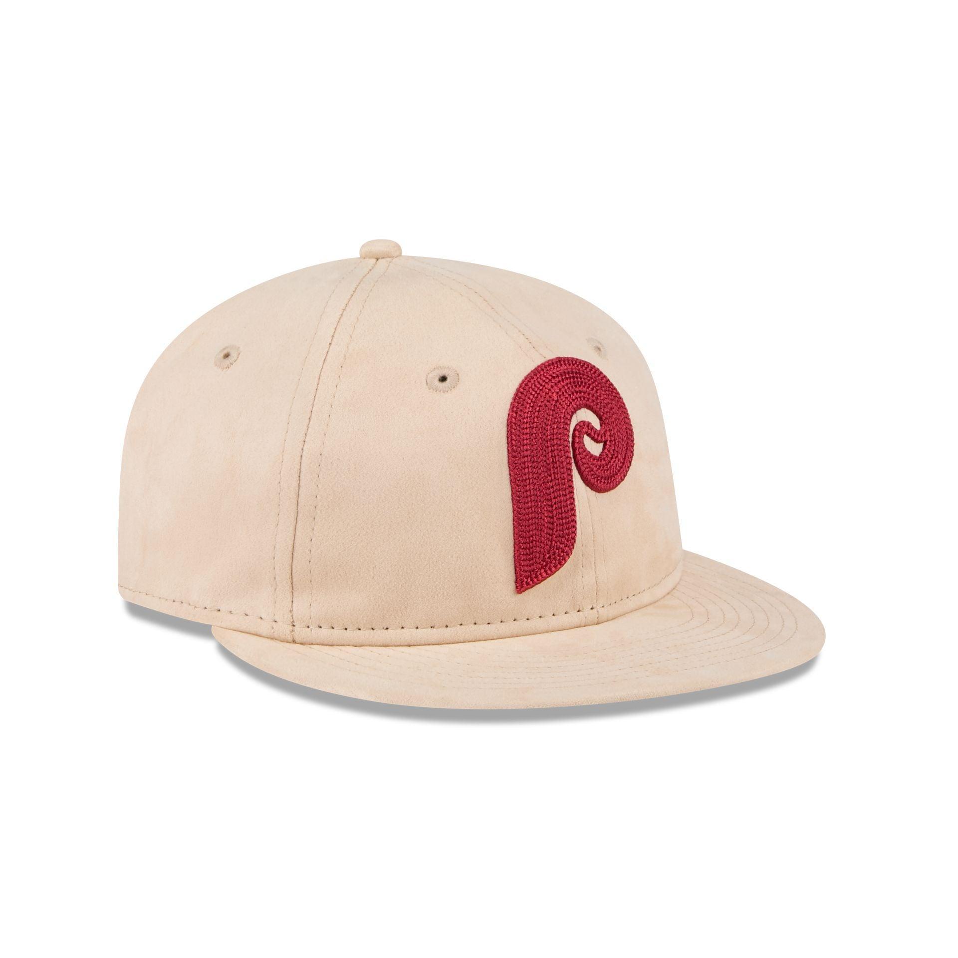 Philadelphia Phillies Stone Suede Retro Crown 9FIFTY Snapback Hat Male Product Image