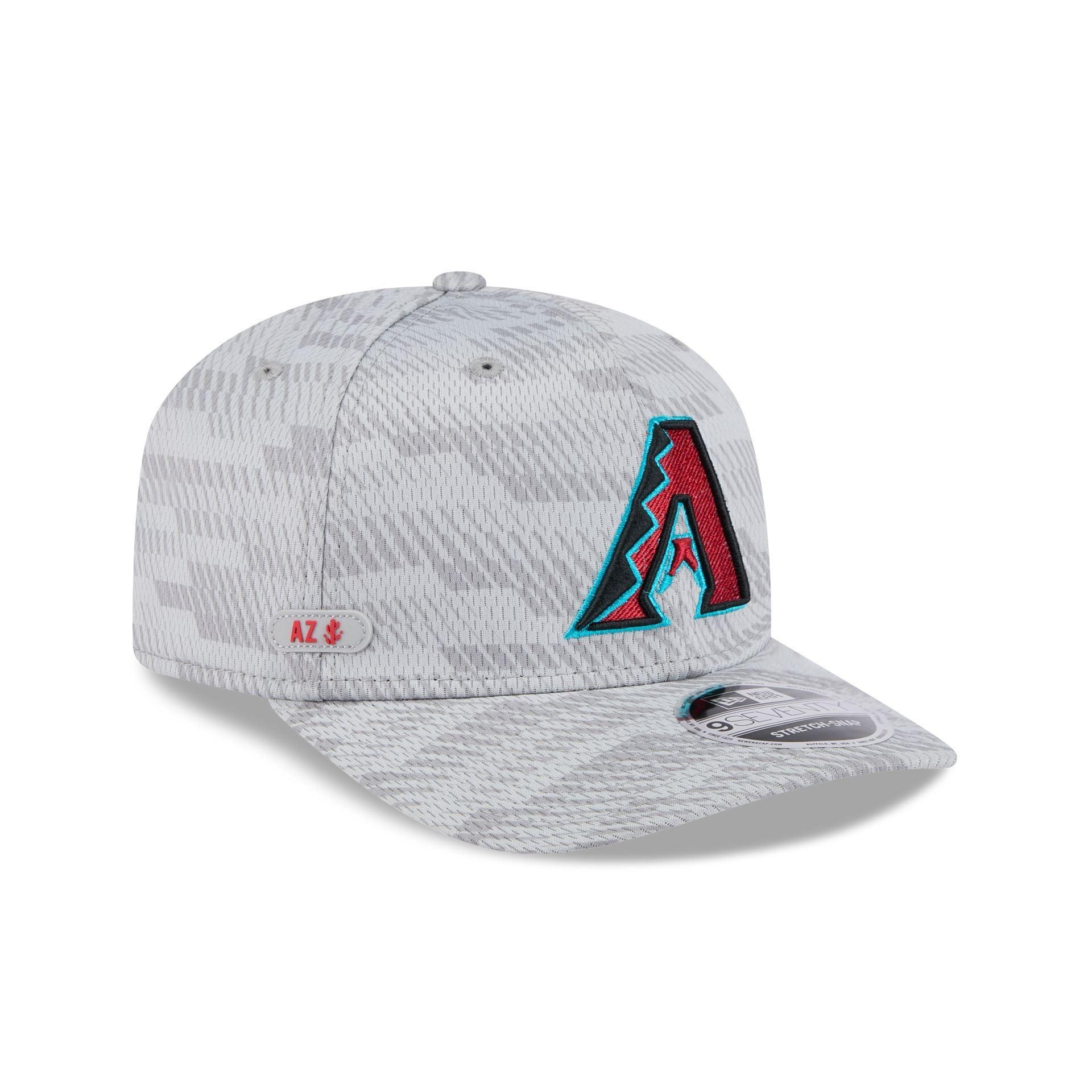 Arizona Diamondbacks 2025 Clubhouse Gray 9SEVENTY Stretch-Snap Hat Male Product Image
